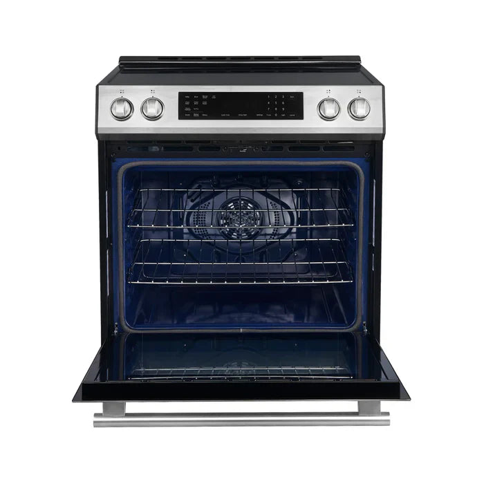 Forno Espresso Donatello 30 Inch Slide-In Induction Range with 5 Burners - FFSIN0905 | Energy Efficient Electric Stove for Modern Kitchens | Perfect for Baking, Cooking & Entertaining