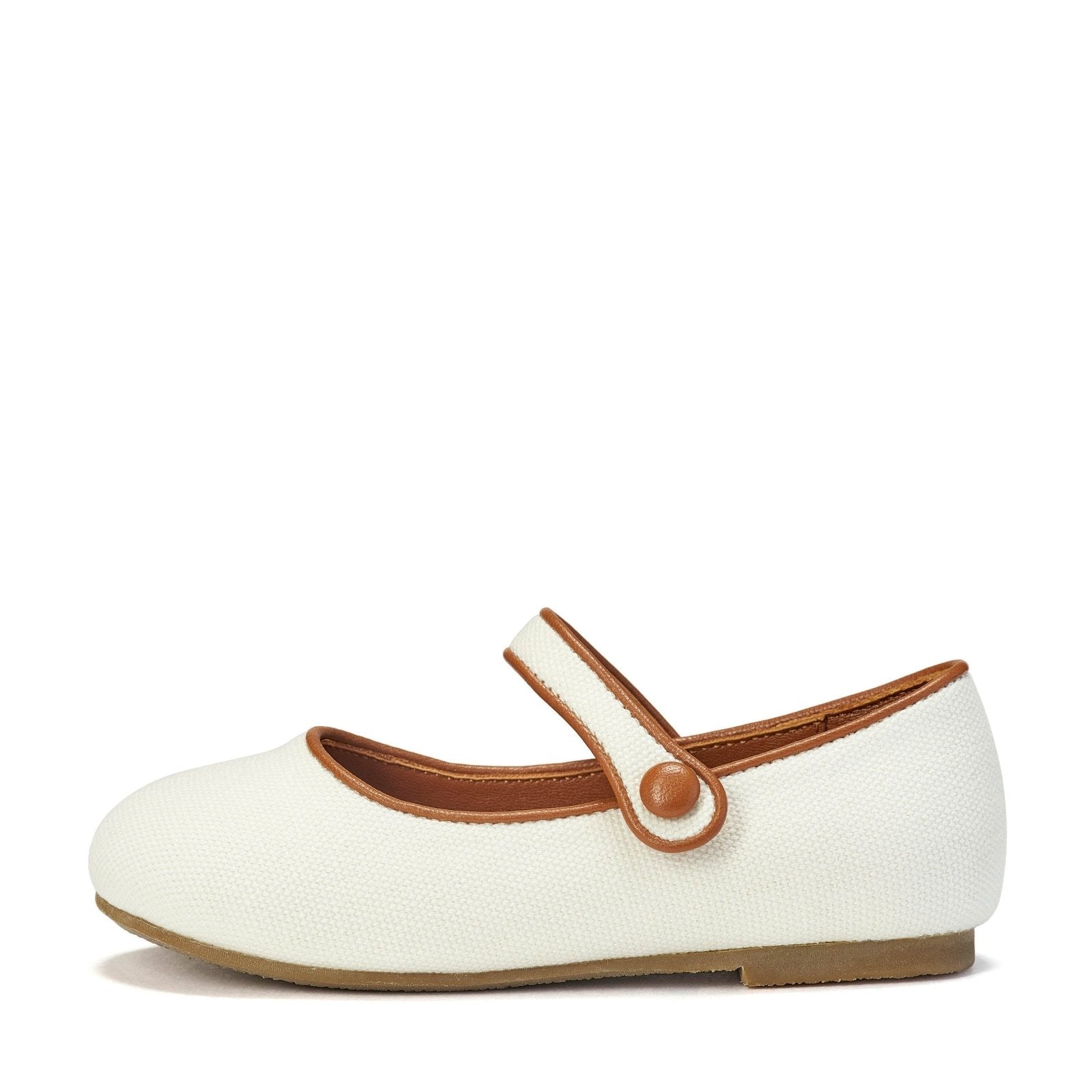 Bianca White/Brown Women's Casual Sneakers - Comfortable Walking Shoes for Everyday Wear | Perfect for Running, Gym, Travel & Outdoor Activities