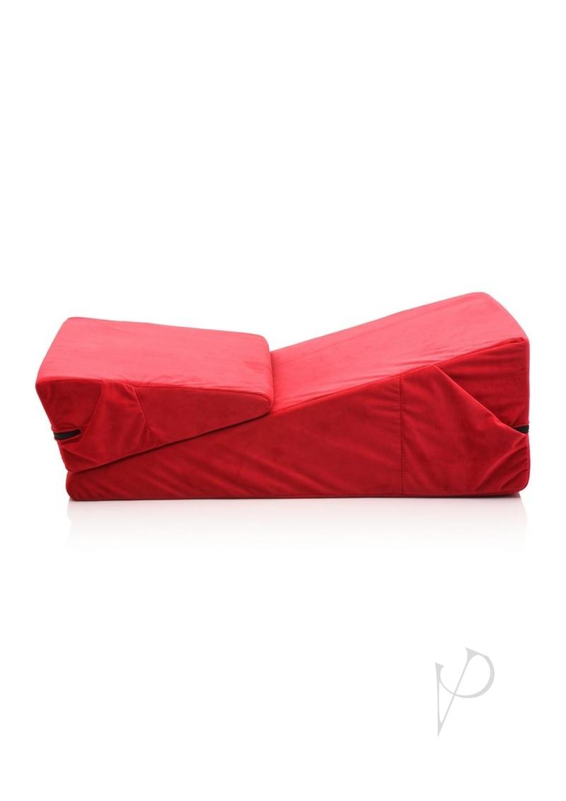 Bedroom Bliss Love Cushion Set - Red Velvet Heart Pillows for Couples, Romantic Home Decor for Valentine's Day & Anniversary Gifts