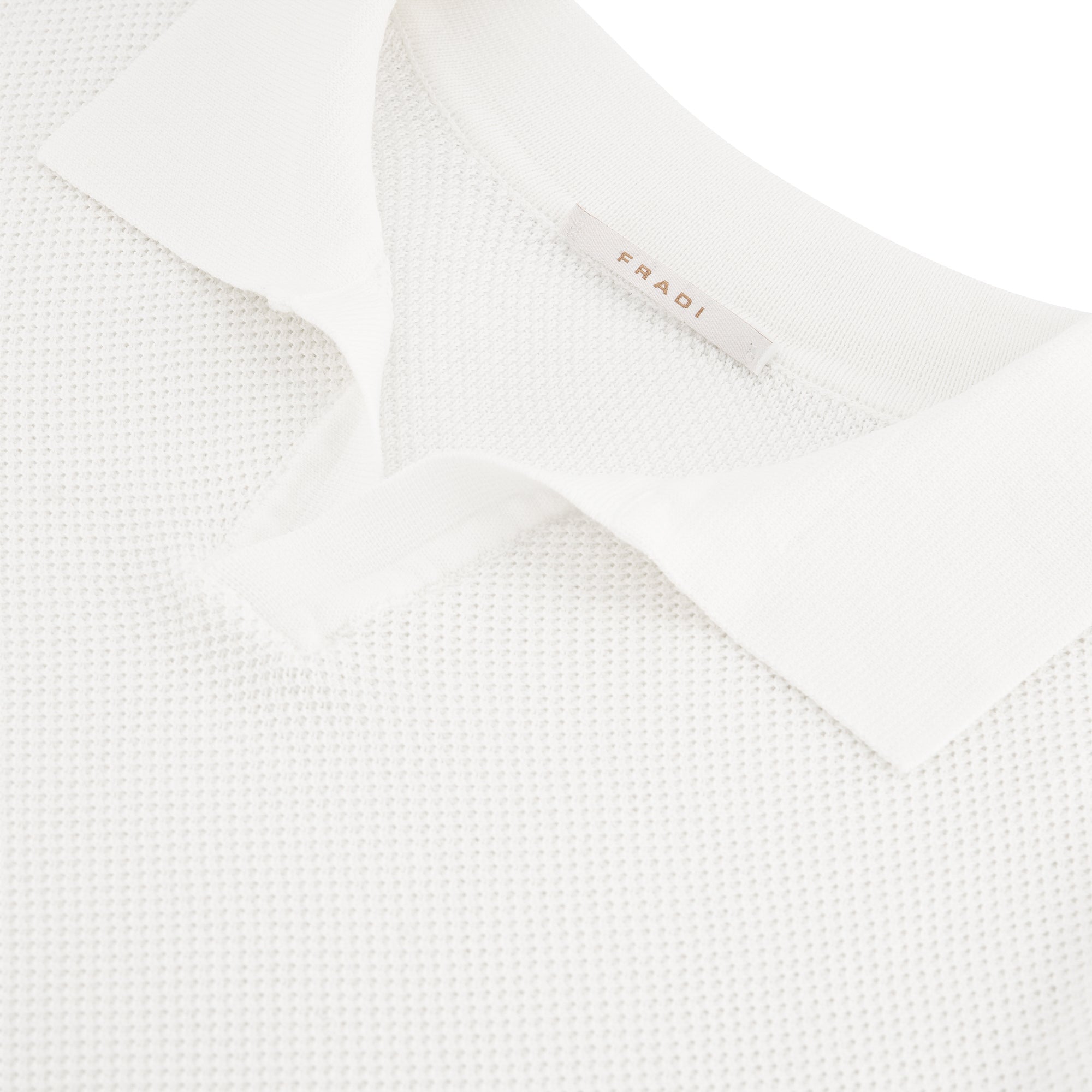 FRADI Men's Classic Short Sleeve Polo Shirt - Breathable Cotton, Slim Fit Casual Top (White) | Perfect for Office, Golf, and Summer Outings
