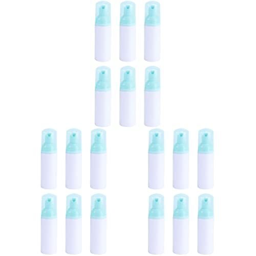Beavorty 18-Pack Empty Foam Pump Bottles for Hand Soap - Plastic Refillable Foamer Dispensers for Bathroom, Kitchen & Travel - Small Foaming Soap Containers (18 pcs)