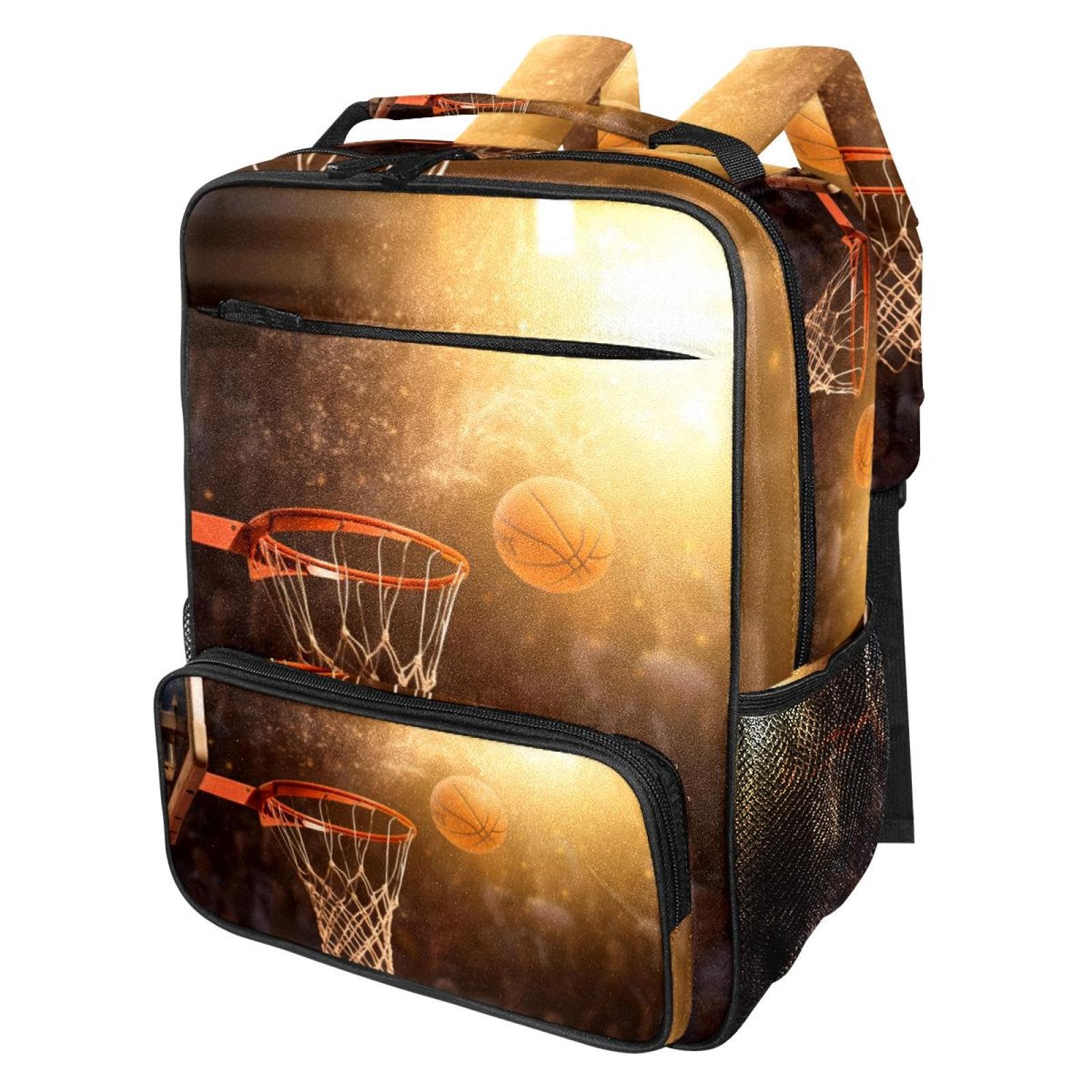 Best Travel Backpack for Women & Men - Durable Basketball Backpack with Hoop - Perfect for Gym, Sports & Outdoor Adventures