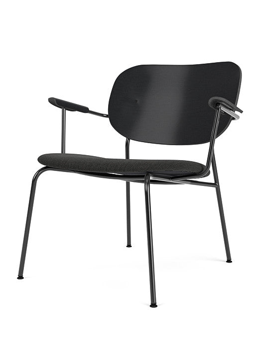 Audo Copenhagen LC Chair - Modern Scandinavian Design for Living Room, Dining Room & Office - Comfortable & Stylish Lounge Chair with Wooden Legs