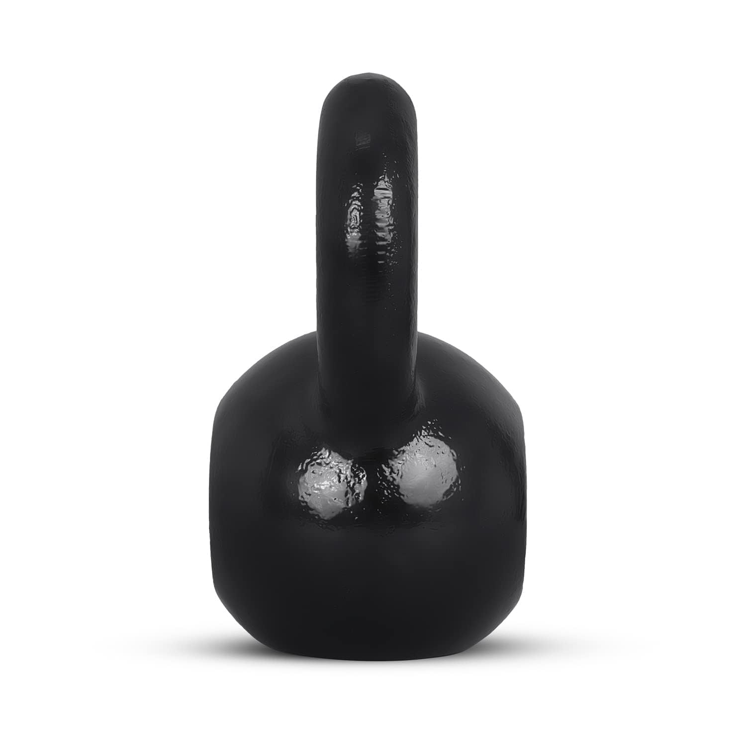 Amazon Basics Cast Iron Kettlebell - 5-50 lbs Weight Options for Home Gym, Strength Training & Fitness Workouts - Perfect for CrossFit, HIIT, and Functional Training