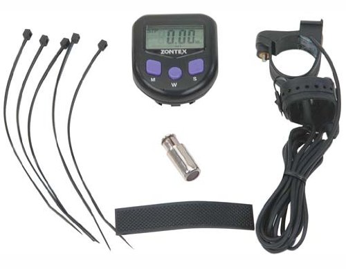 3-in-1 Bicycle Computer with Speedometer, Odometer & Clock - Waterproof Cycling Accessory for Mountain Bike, Road Bike, Beach Cruiser & Fixed Gear Bikes - Perfect for Commuting, Training & Outdoor Adventures