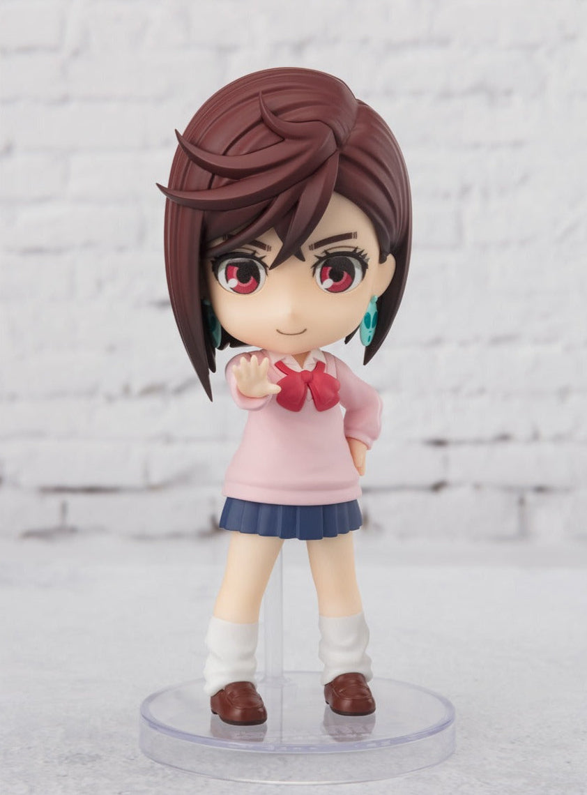 Bandai Figuarts Mini Dandadan Momo Action Figure - Anime Collectible Toy for Display & Cosplay - Perfect for Anime Fans, Gift Giving & Shelf Decoration