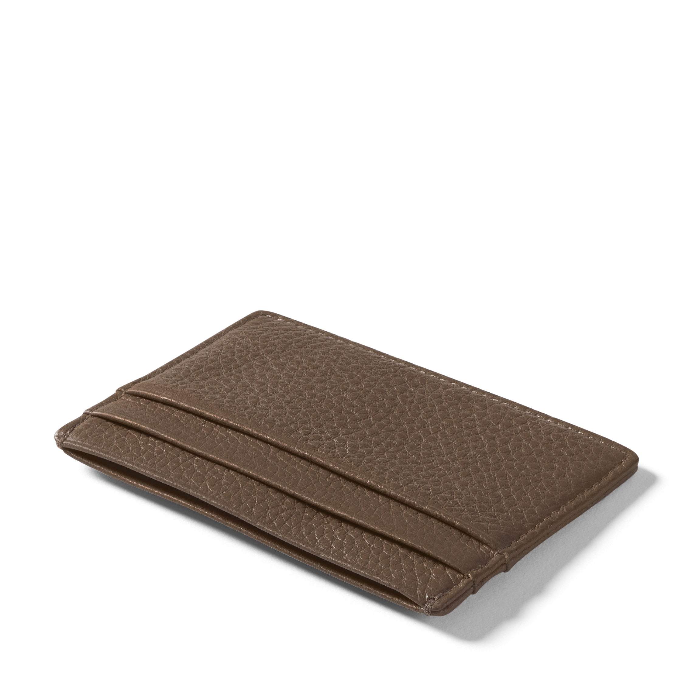 Slim RFID Blocking Leather Card Holder Wallet for Men & Women - Cocoa Brown | Perfect for Travel, Business & Everyday Use