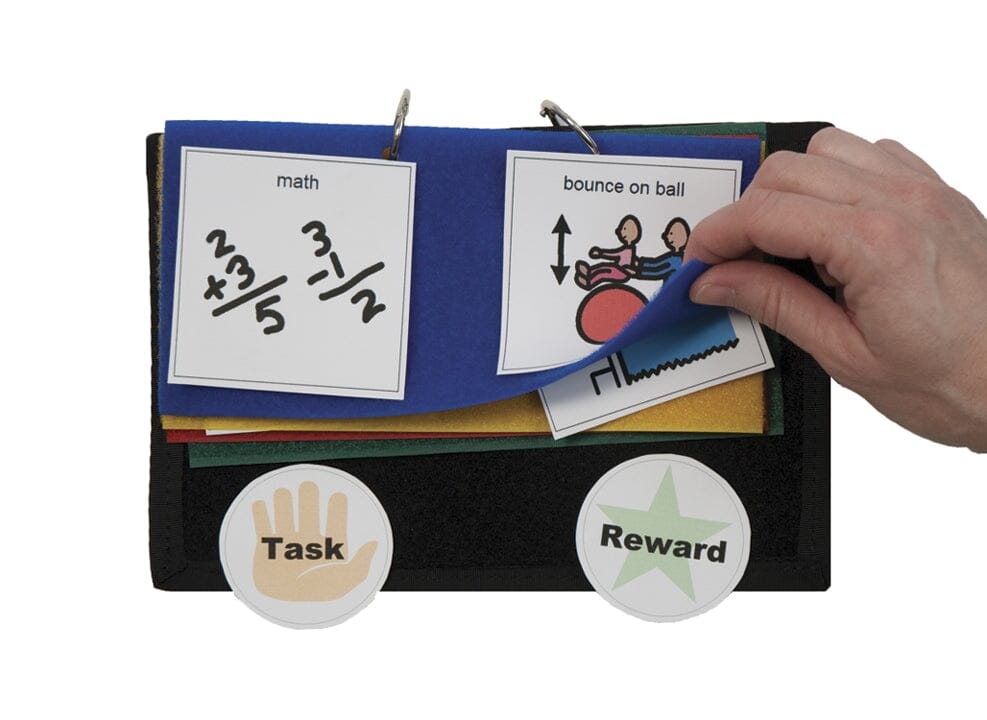 First Then Visual Schedule Board for Kids - Autism Learning Materials & Daily Routine Chart - Perfect for Home, Classroom & Therapy Use