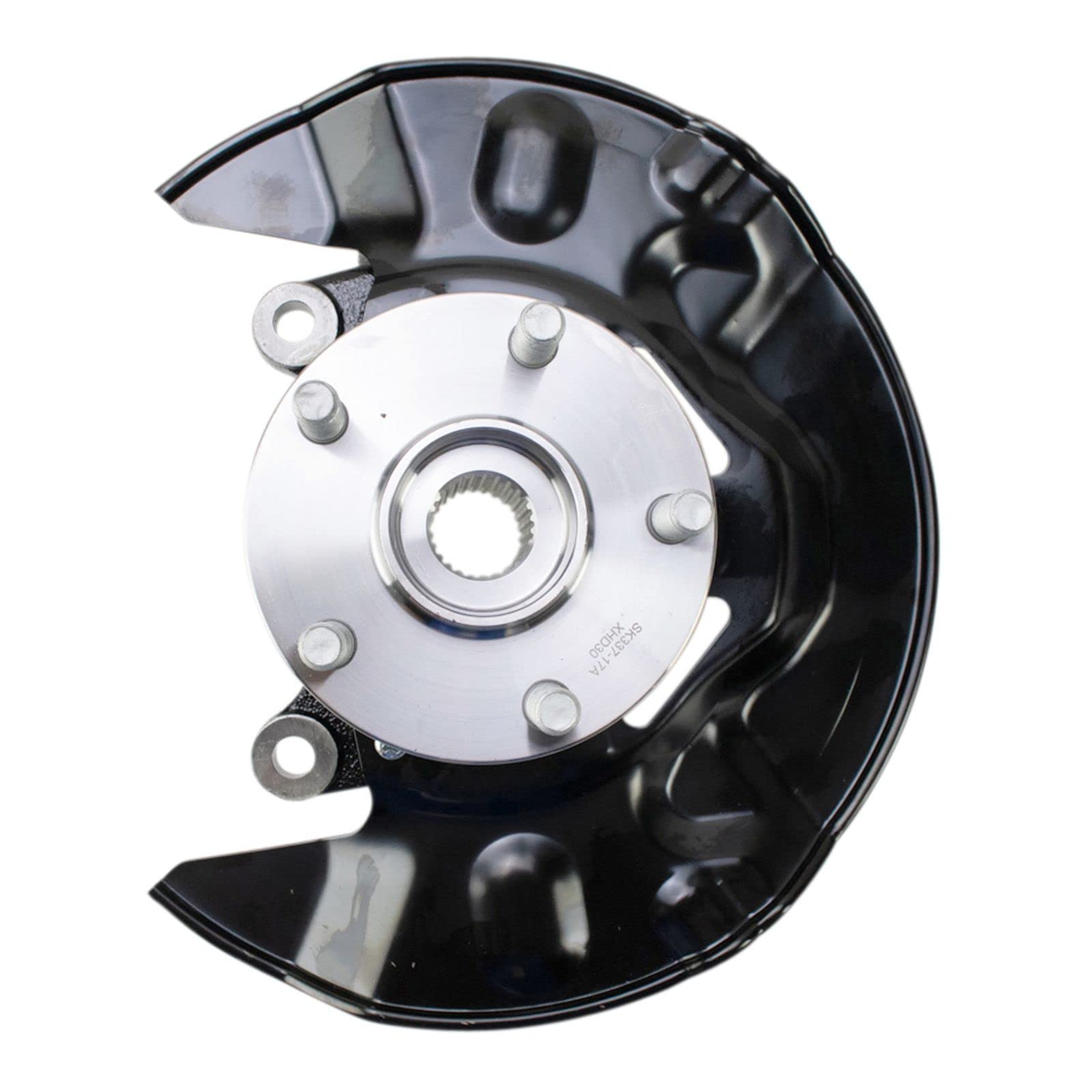 Toyota Matrix FWD Front Left Wheel Bearing Hub Assembly with Knuckle - Replacement for Smooth & Quiet Ride - Perfect for City Commuting & Highway Driving