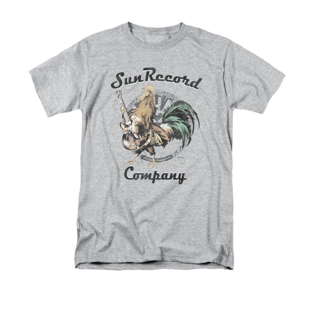 Sun Records Rockin Rooster T-Shirt for Men - Vintage Music Tee for Concerts & Casual Wear