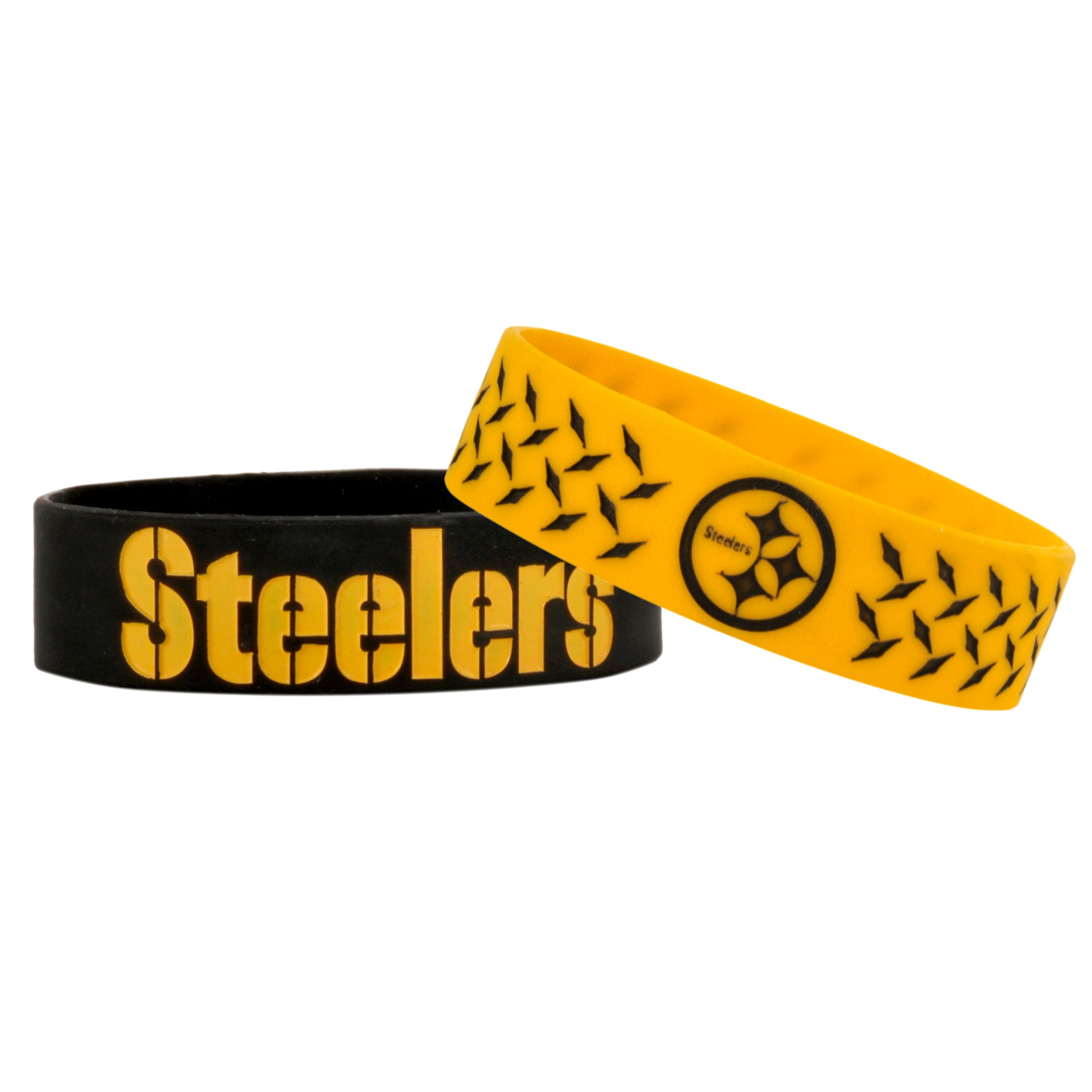 FOCO NFL Bulk Band - Official Licensed Team Logo Wristbands for Football Fans - Perfect for Game Day, Tailgating, and Sports Events