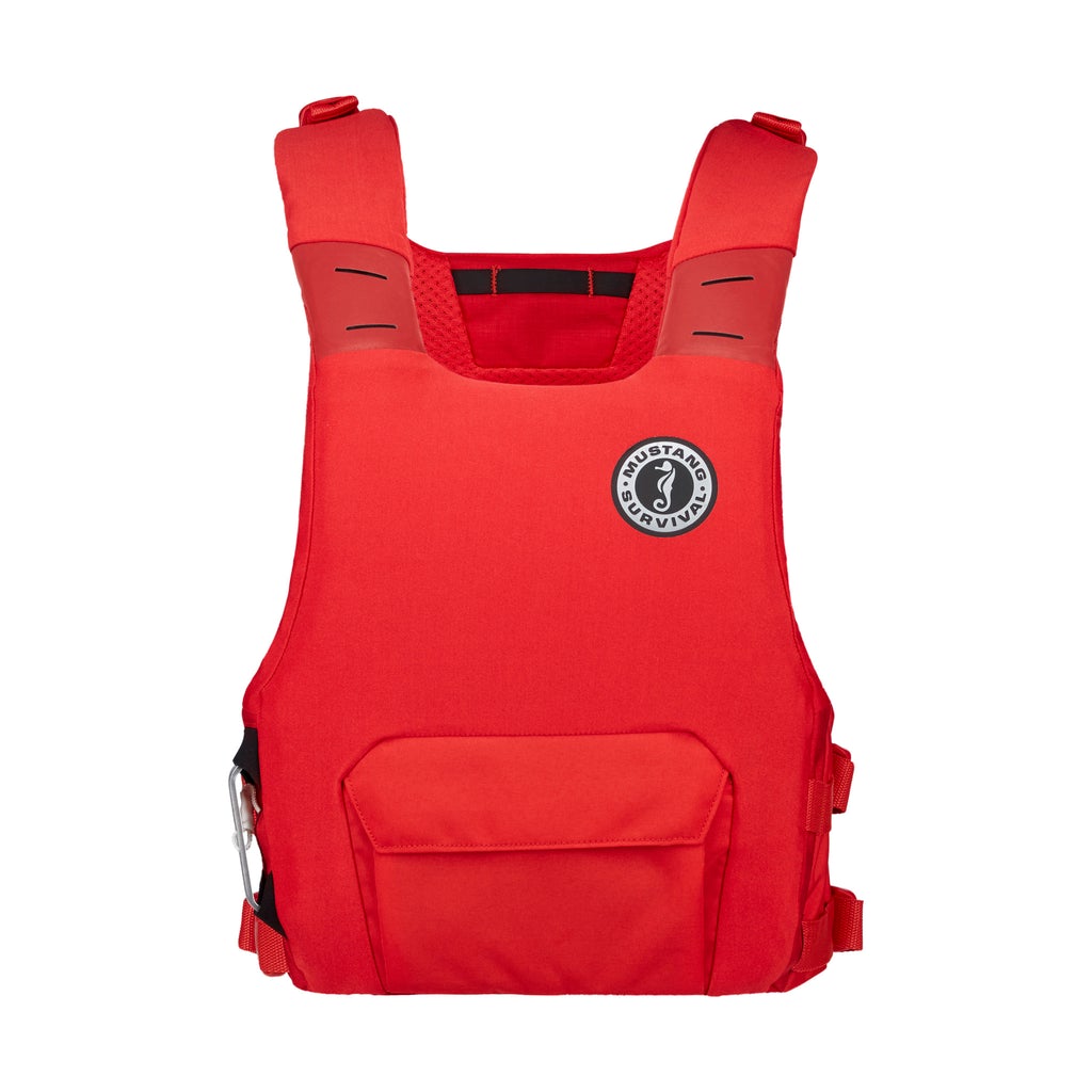 Mustang KHIMERA™ DUAL FLOTATION PFD - USCG Approved Life Jacket for Boating & Water Sports (Admiral Gray) | Perfect for Kayaking, Fishing & Sailing Adventures