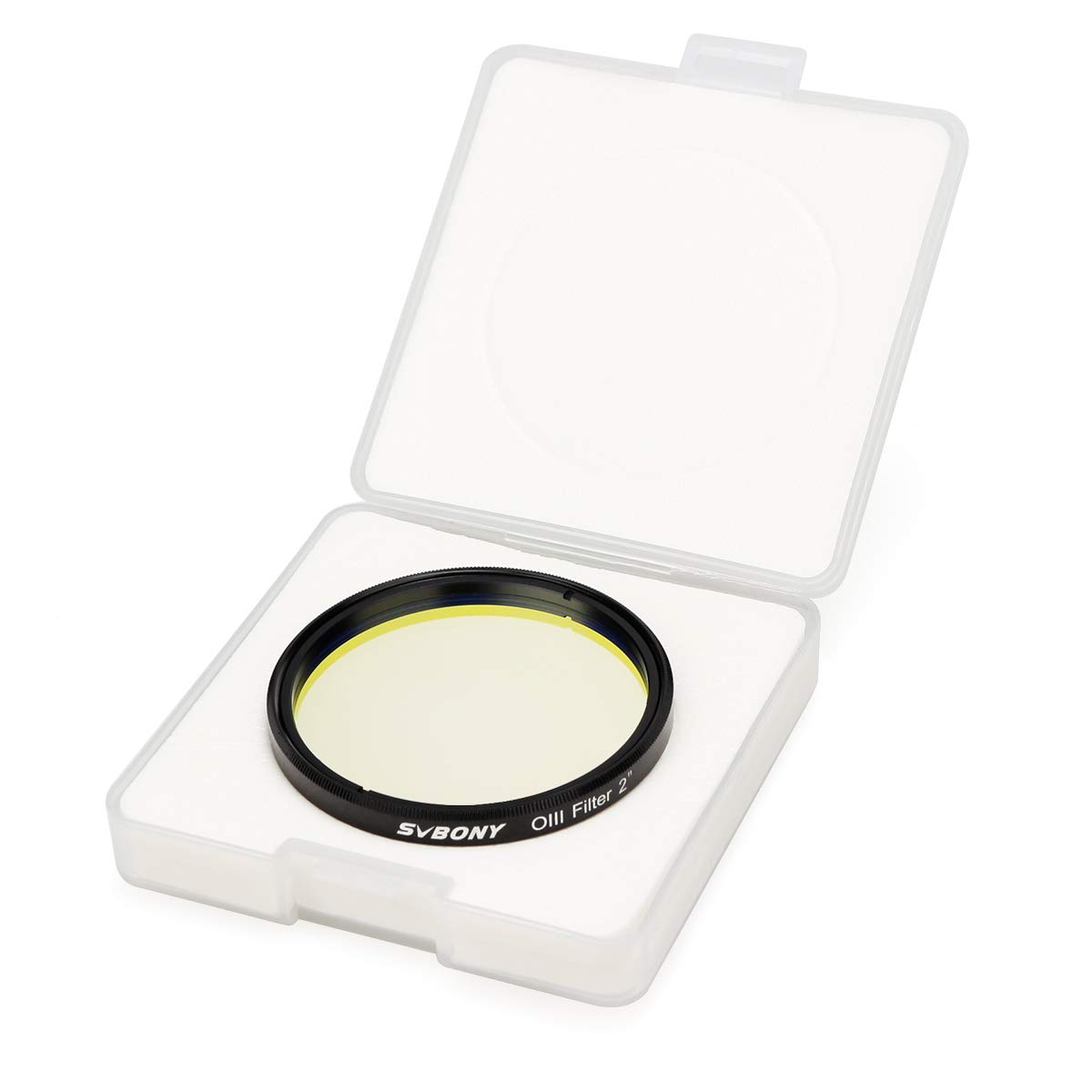 SVBONY SV115 2 Inch O-III Telescope Filter - Narrowband Light Pollution Filter for Astronomy, Stargazing & Deep Sky Observation (Perfect for Nebulae & Galaxies)