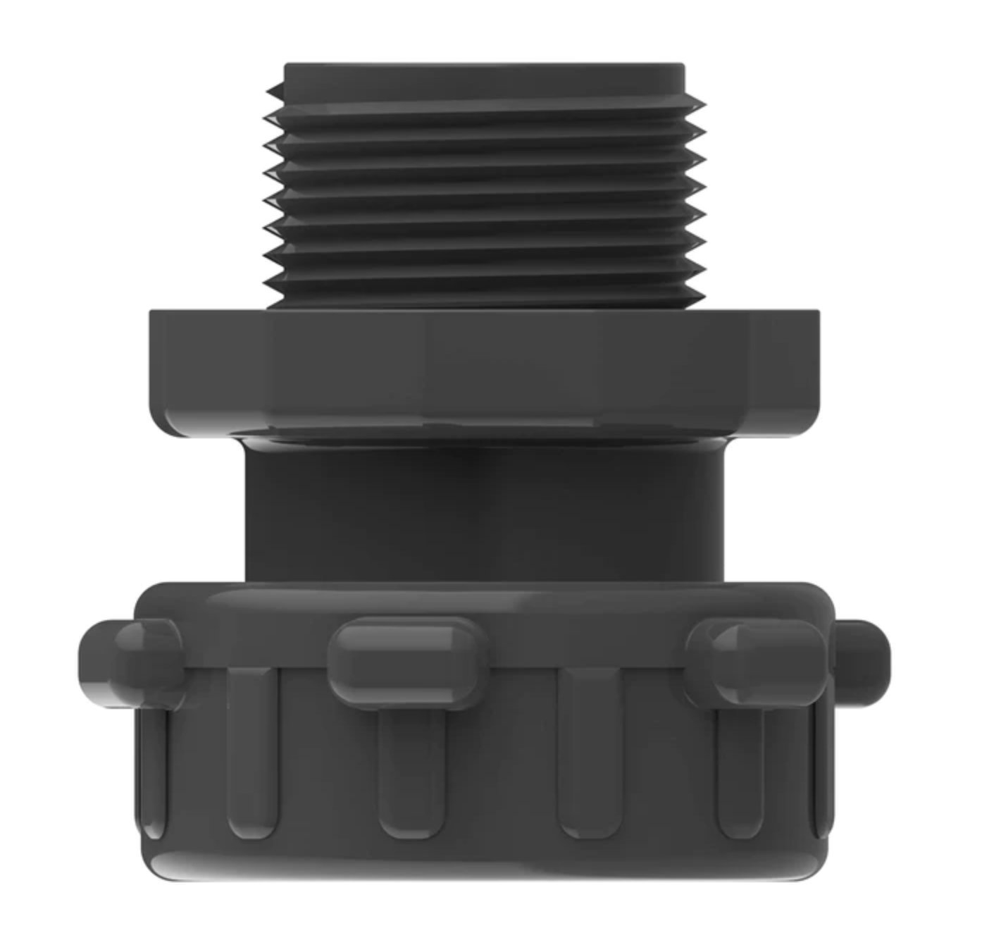 1 Inch PVC Schedule 80 Male Adapter Fitting - MIP Threaded Pipe Connector for Plumbing, Irrigation & Industrial Applications | Durable Action Manifold 18-010 Replacement Part