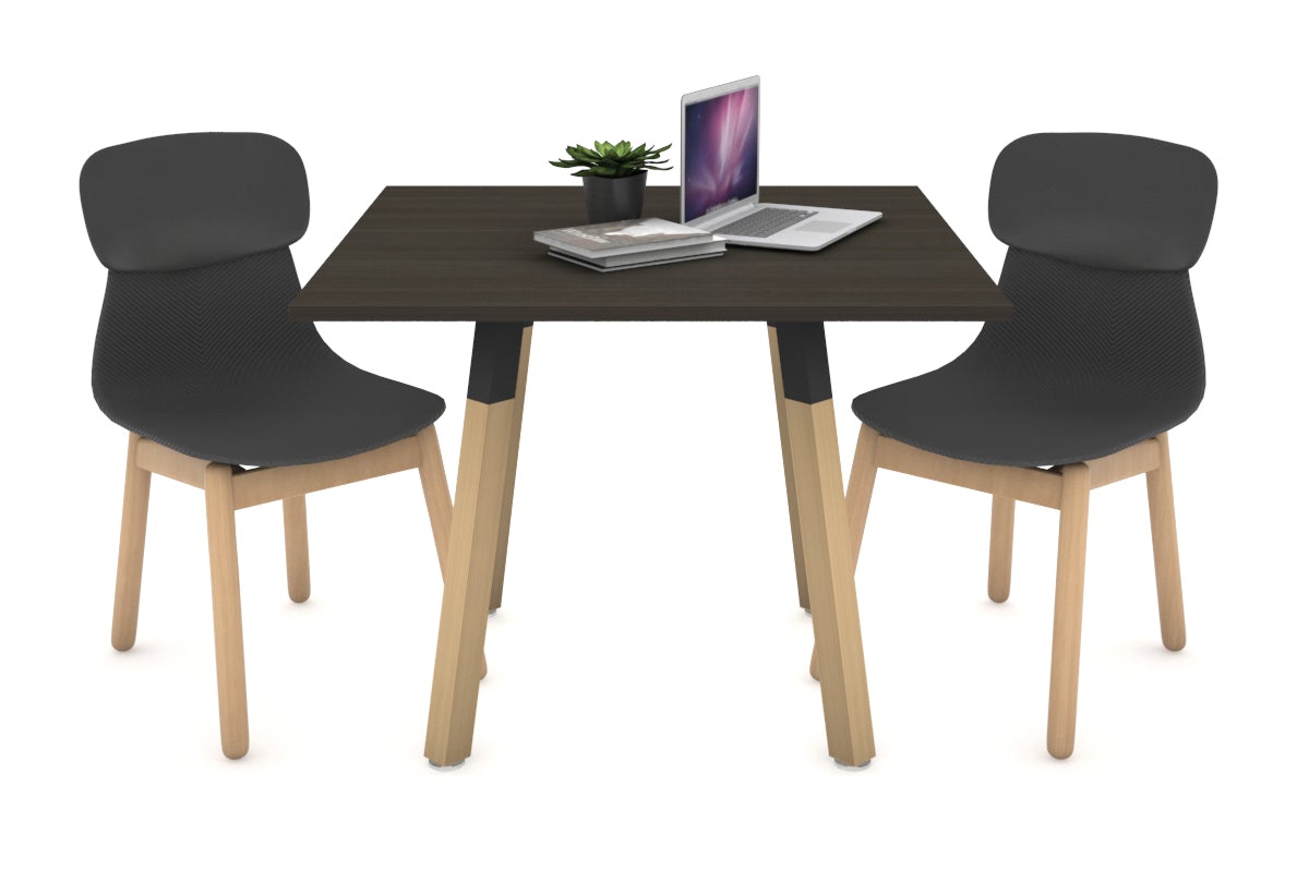 Solid Wood Square Coffee Table with Quadro Legs - 31.5