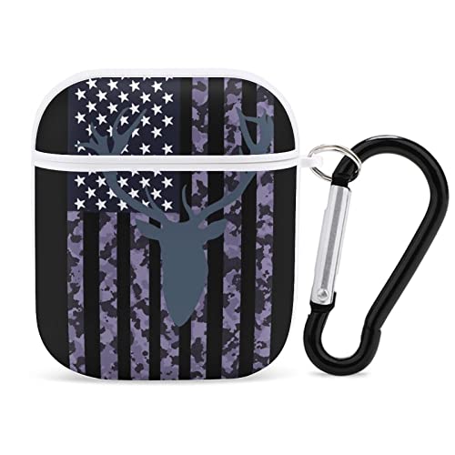 Deer Camo Camouflage American Flag Hunting (5)