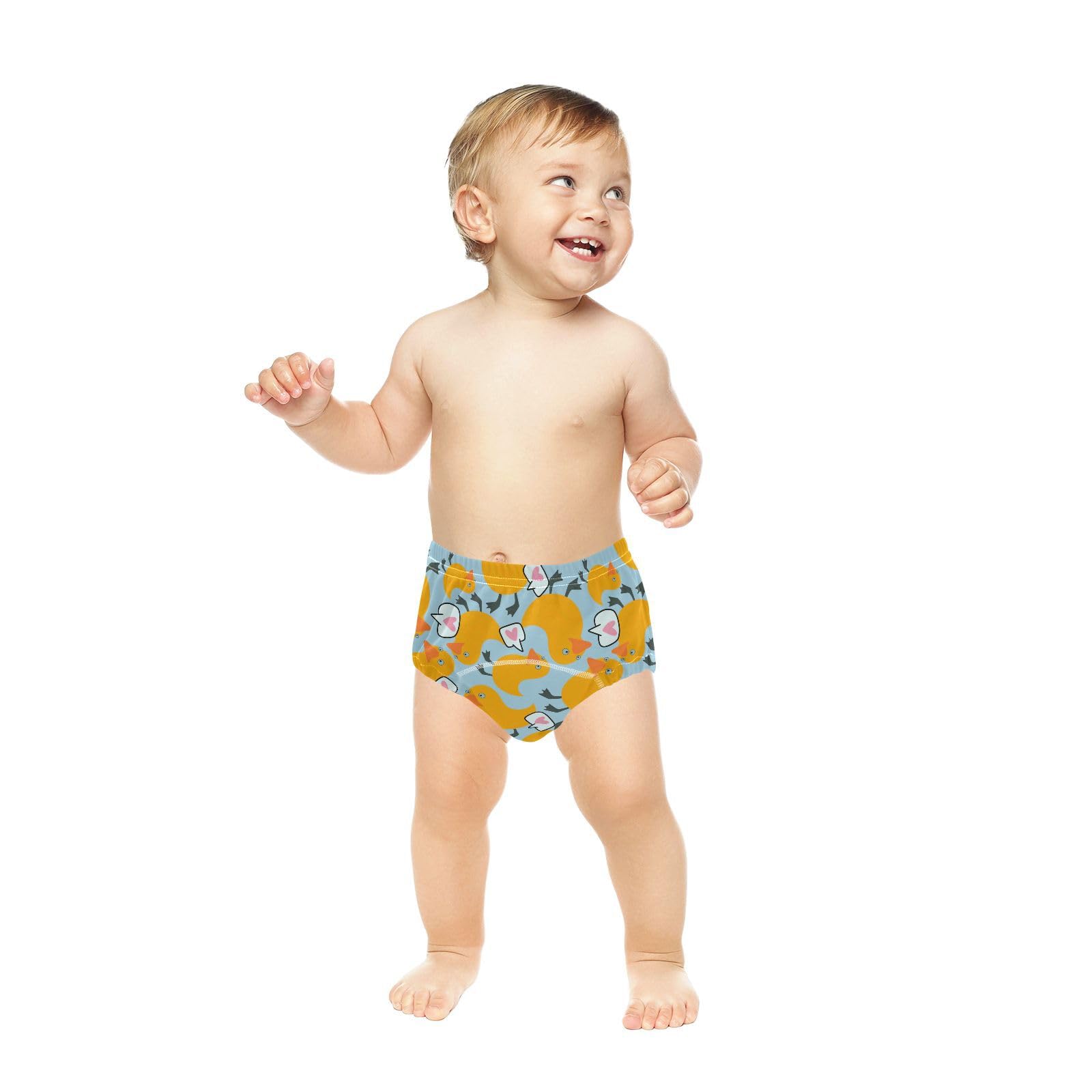 Yellow Duck Baby Training Pants - Absorbent Sleepwear for Toddlers 3T