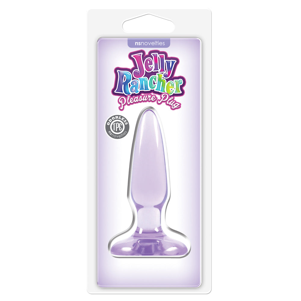 Jelly Rancher Pleasure Anal Plug Mini - Soft Silicone Butt Plug for Beginners & Advanced Users - Perfect for Solo Play & Couples Intimacy