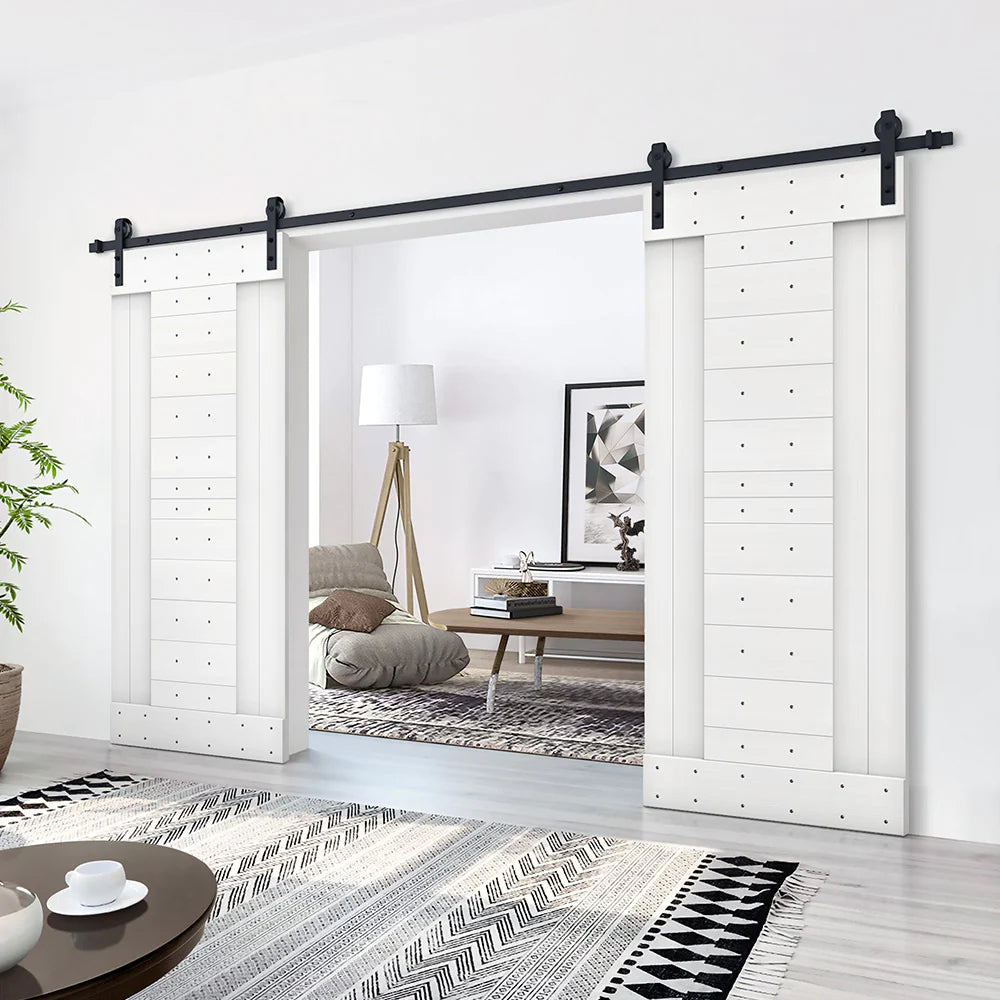 Handmade Barn Doors - Interior Sliding & Hinged Exterior Entry Front Door - Rustic Home Decor for Living Room, Bedroom or Farmhouse Style Entryway