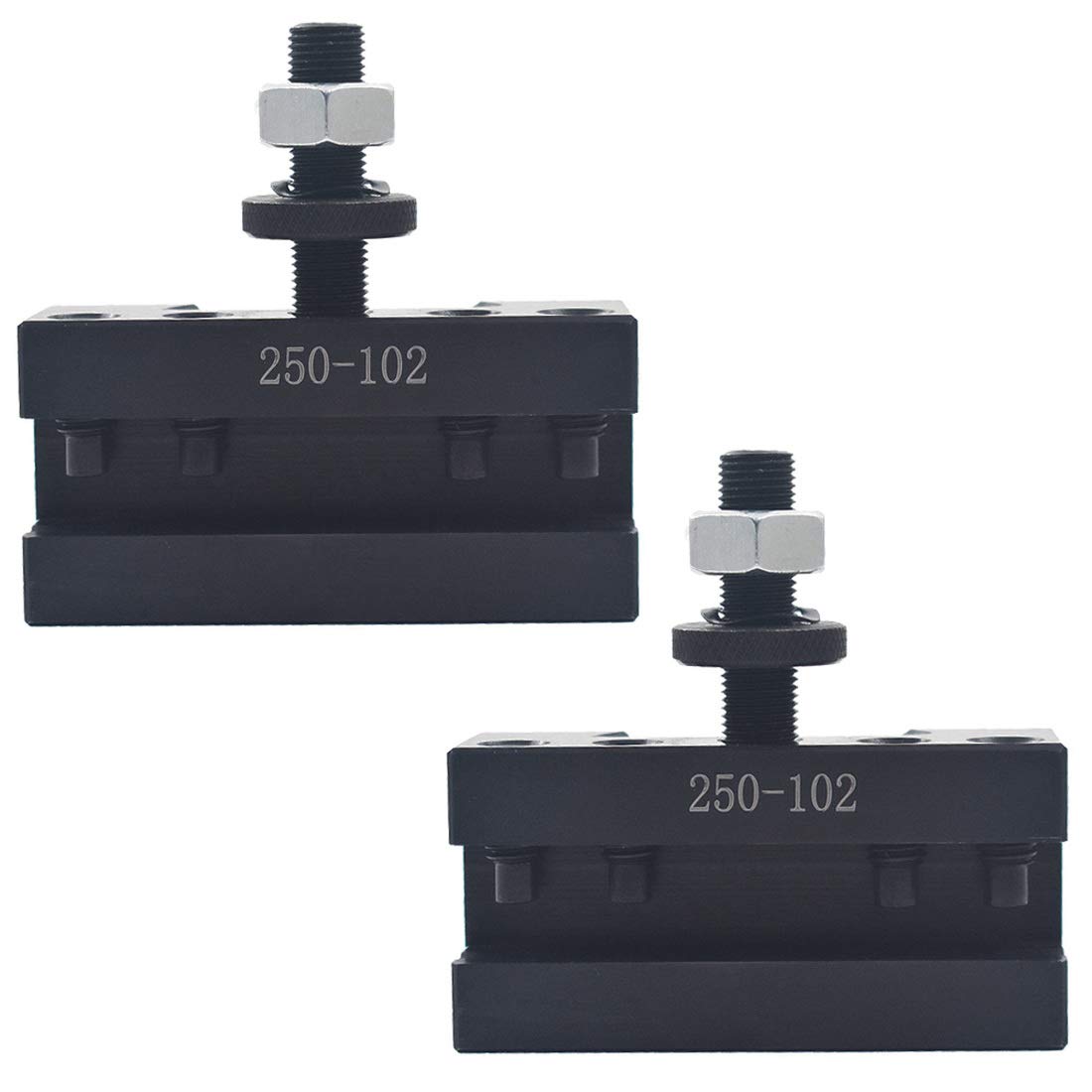 WFLNHB 2Pcs Quick Change Tool Post Boring Turning Holder 250-102 AXA Tool Holder for Lathe - High Precision Metalworking Tools for DIY and Professional Machinists