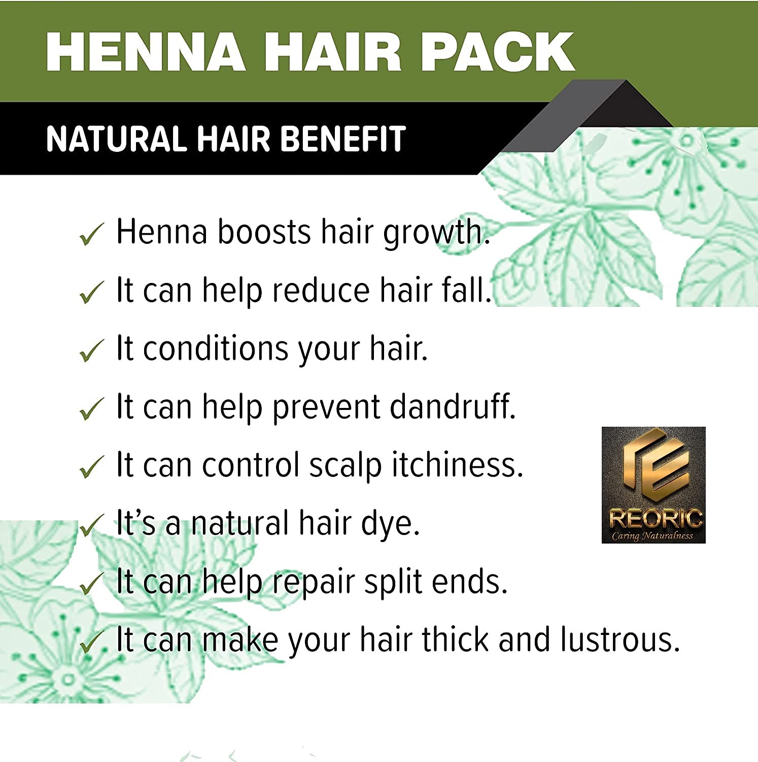Organic Amla Powder & Natural Henna Powder for Hair - Chemical-Free Hair Dye for Women | Ammonia-Free Herbal Hair Color | 200g (Pack of 2) | Promotes Hair Growth & Gray Coverage | Perfect for Natural Hair Care & DIY Beauty Treatments
