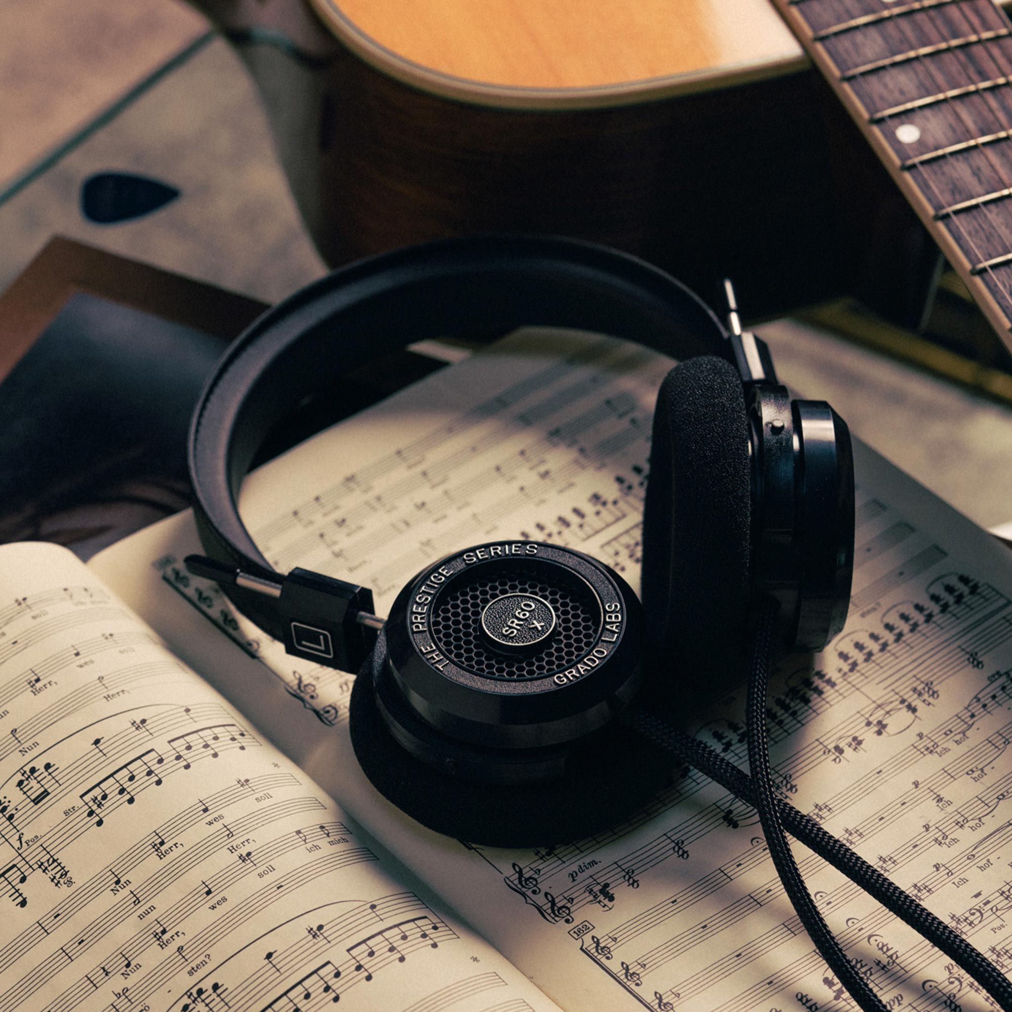 Grado SR60x Prestige Series Open-Back Headphones - High-Fidelity Audio for Music Lovers, Audiophiles & Home Listening
