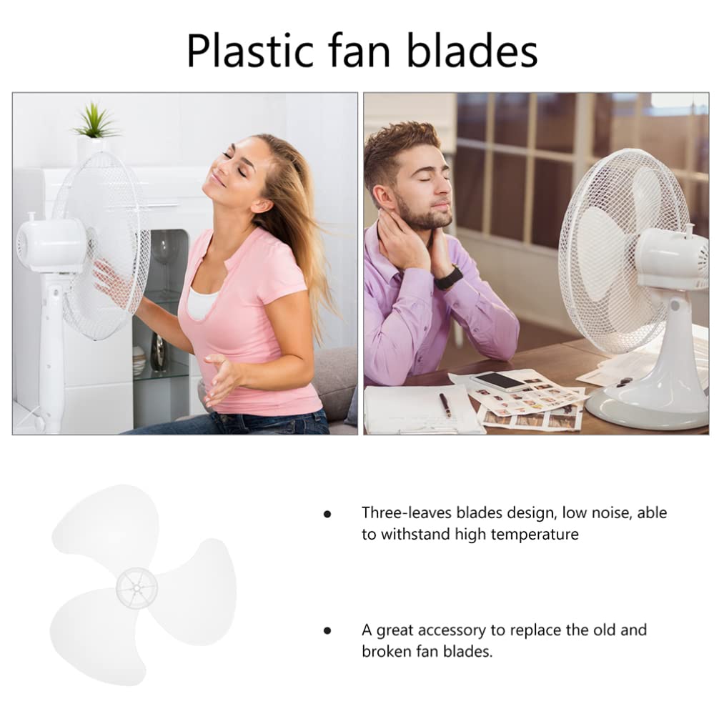 Replacement Fan Blades for Standing Fan - Durable Cooling Fan Blades for Home, Office & Outdoor Use - Compatible with Most Table Fans & Tower Fans