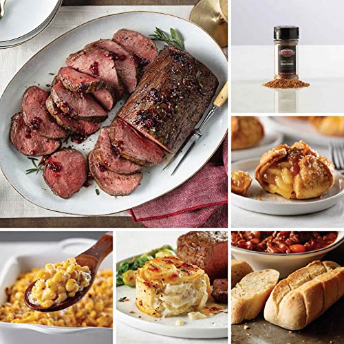 Premium Omaha Steaks Grand Easter Feast - Butcher's Cut Chateaubriand, Creamed Corn, Scalloped Potatoes, Garlic Baguettes & Caramel Apple Tartlets - Perfect for Easter Dinner, Holiday Gatherings & Family Celebrations