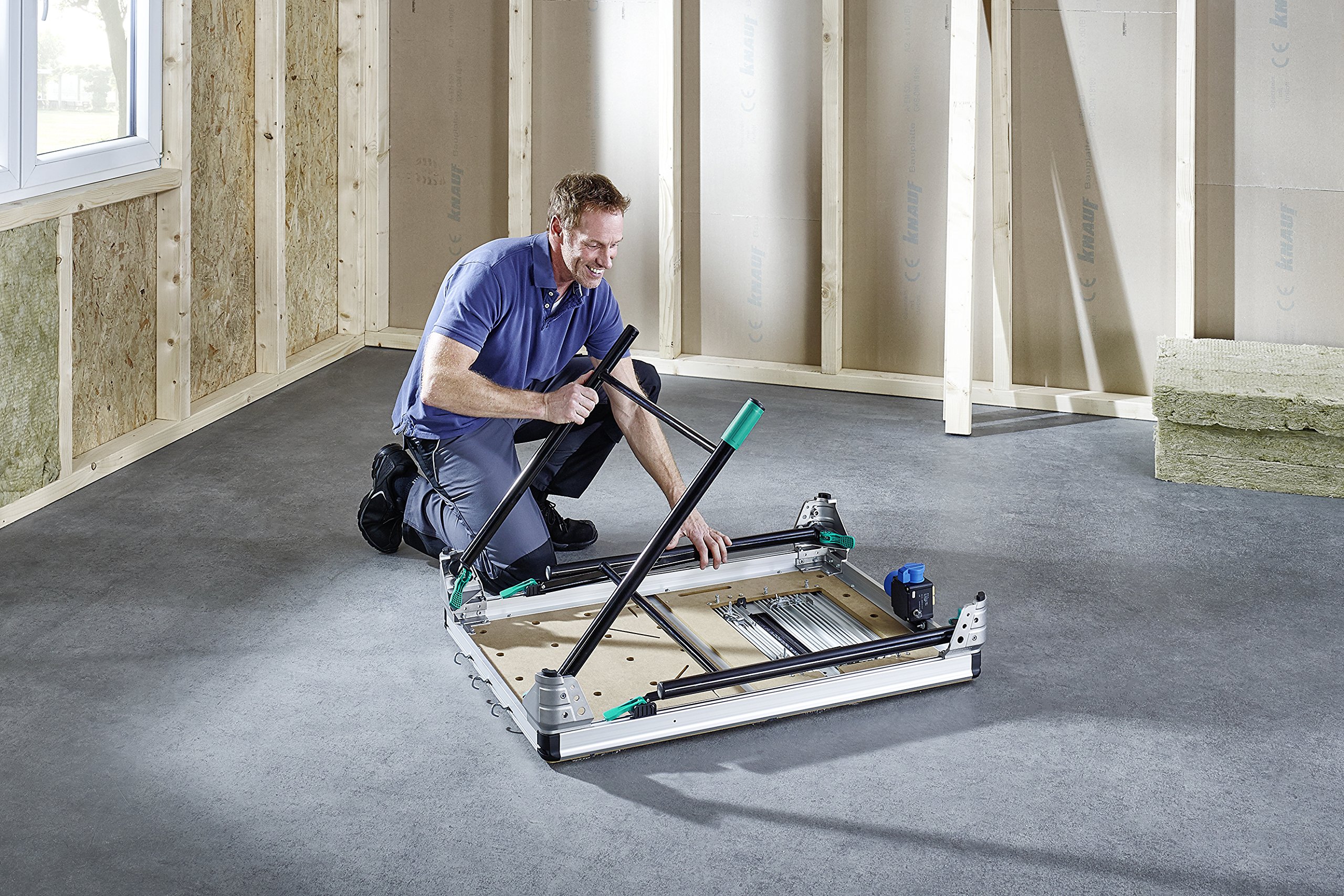 MASTER Cut 2500 Professional Saw Table & Workstation - Heavy Duty Woodworking Bench for DIY Projects & Home Workshops