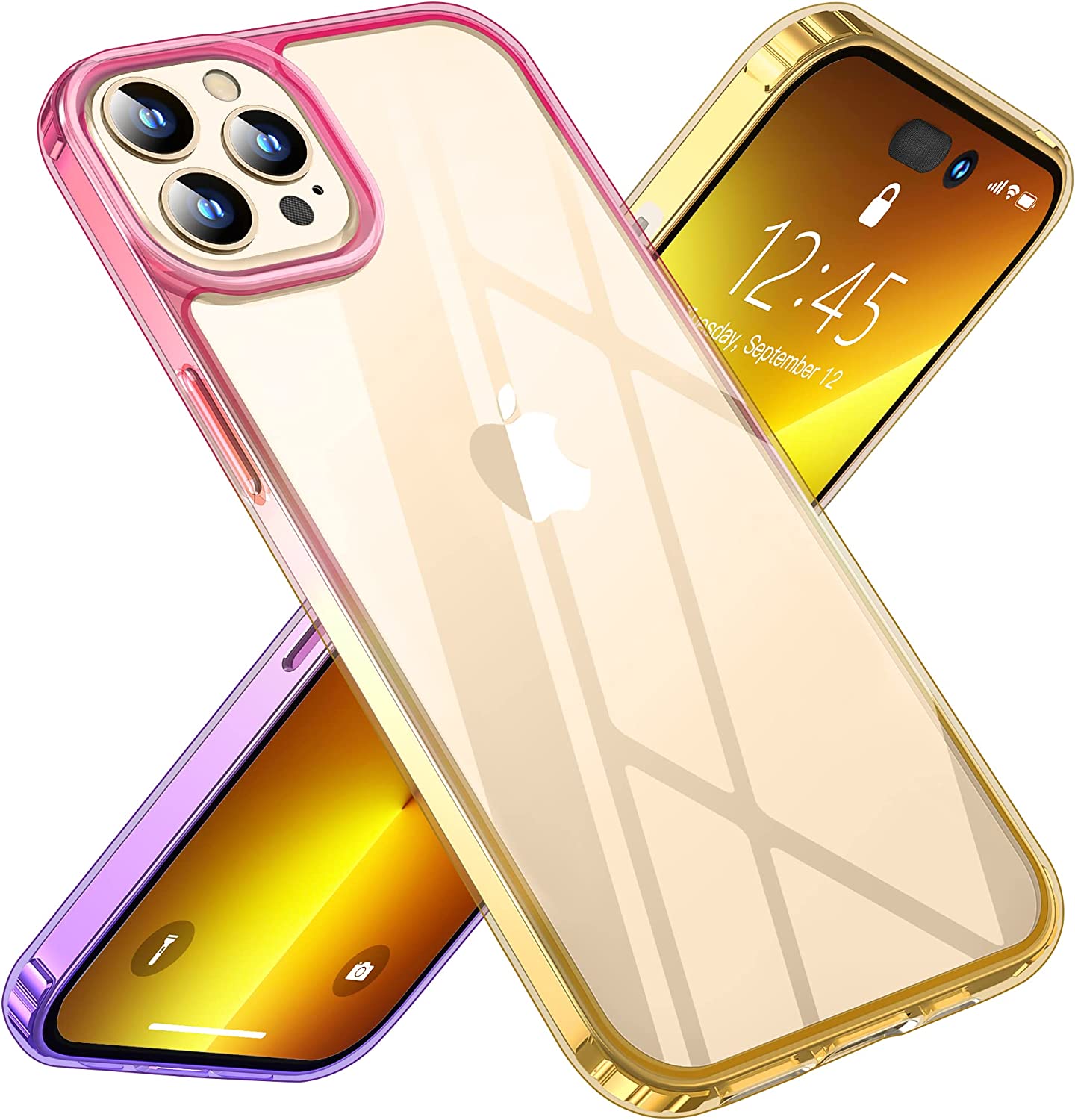 Premium iPhone 14 Pro Max Clear Case - Anti-Yellowing Transparent Cover with Shockproof Protection | Perfect for Everyday Use, Travel & Outdoor Activities