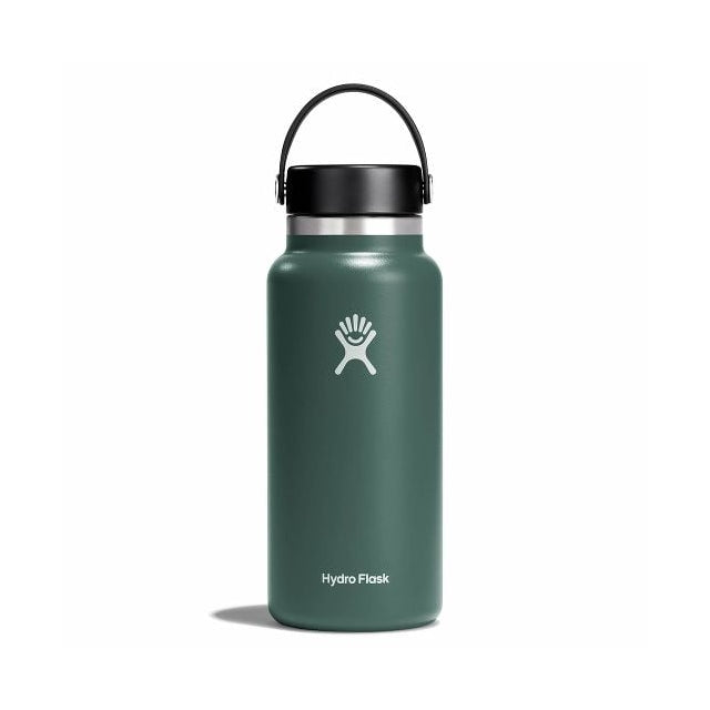 32 oz Wide Mouth Water Bottle with Straw & Leak-Proof Lid - BPA Free Stainless Steel Insulated Water Bottle for Gym, Hiking, Travel & Outdoor Activities
