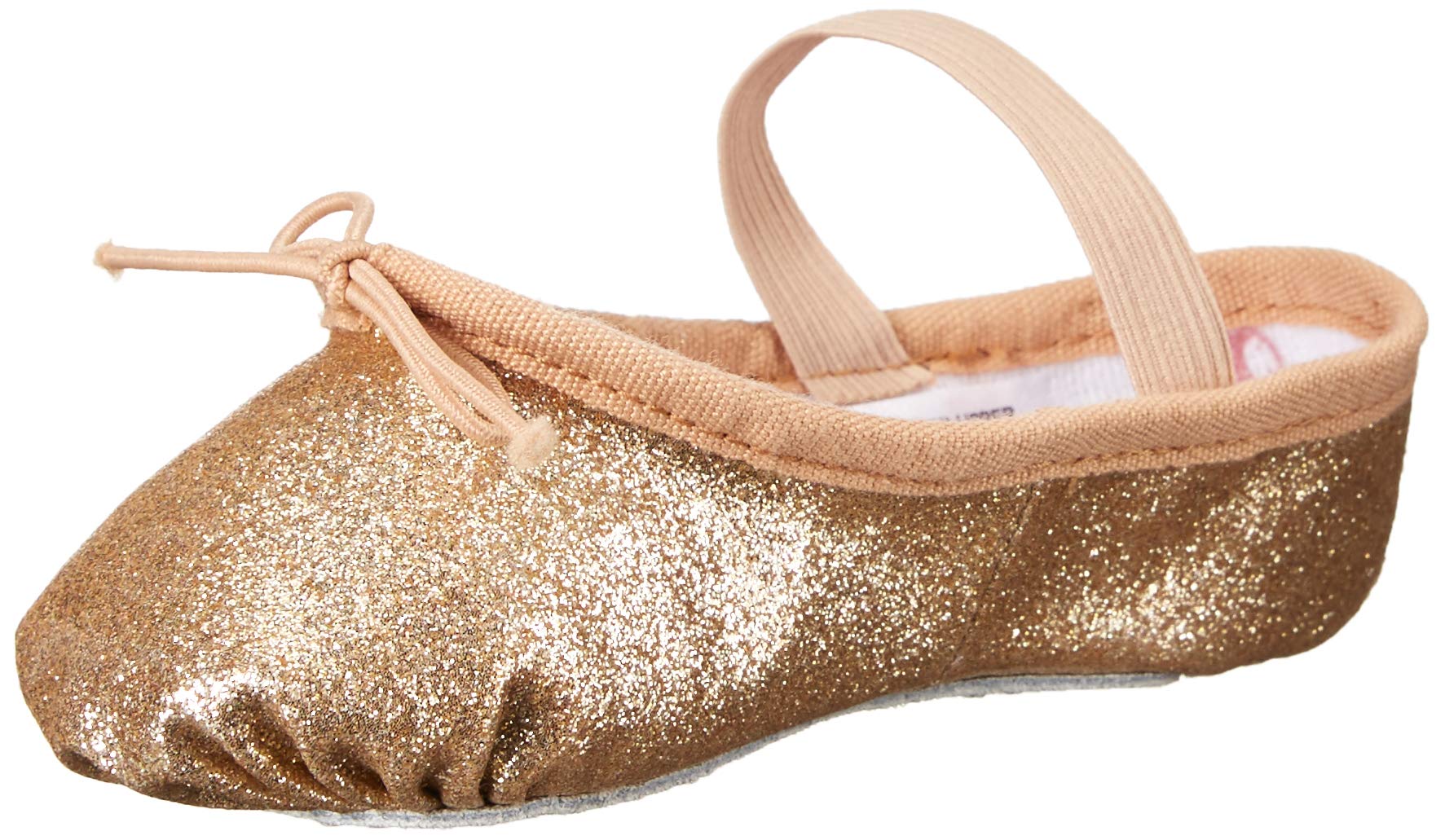 Bloch Girls Glitter Ballet Shoes - Sparkly Dance Slippers for Ballet Class, Recital & Performance (Toddler to Youth Sizes)
