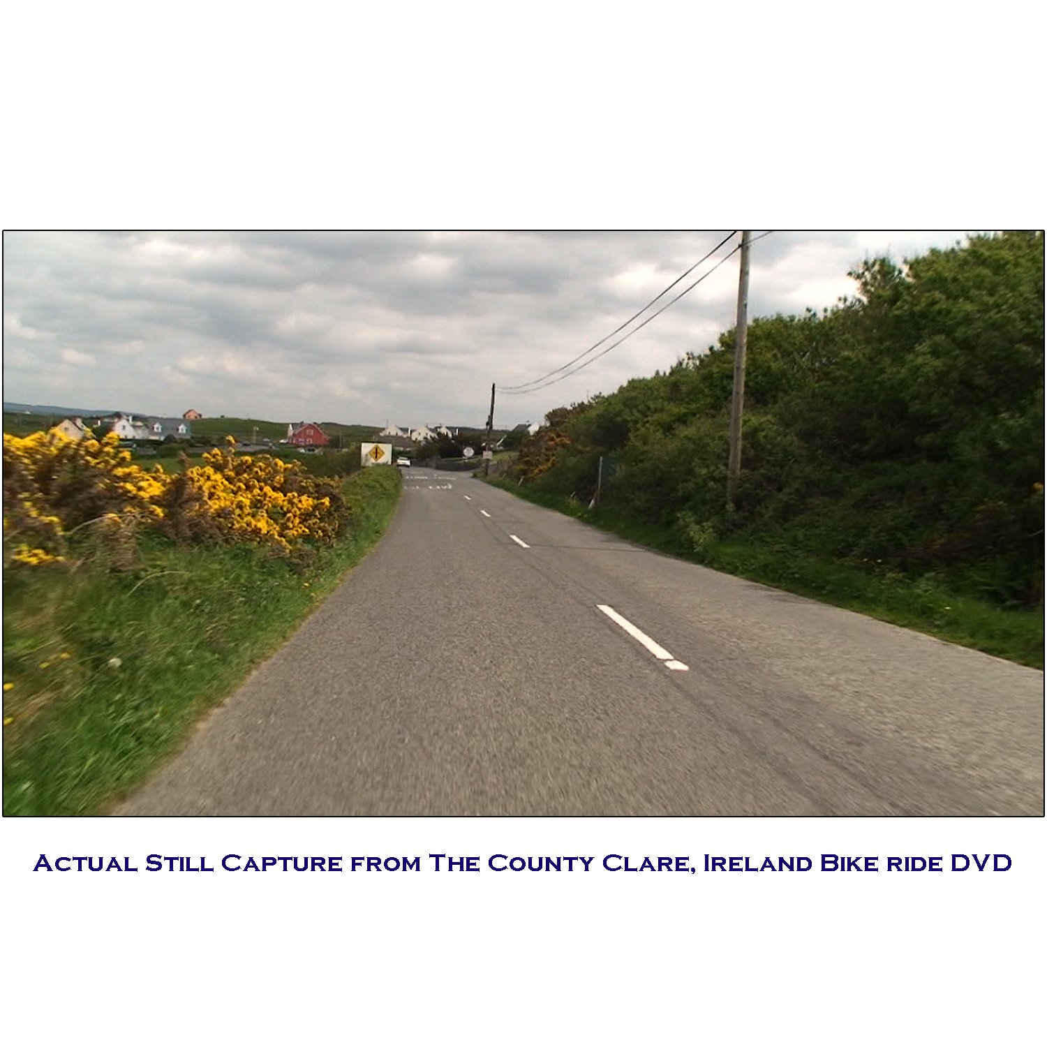 County Clare Ireland Virtual Bike Ride Scenic Cycling DVD - Explore Irish Countryside from Home for Indoor Exercise & Virtual Travel