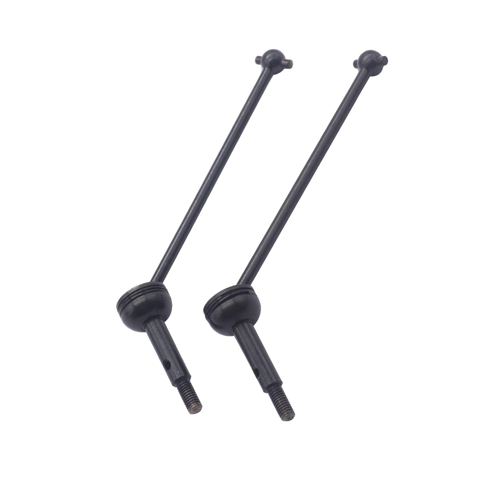 2Pcs ShareGoo Metal RC CVD Drive Shafts Dogbone Joint - Compatible with WLtoys 144001 1/14 Scale RC Car Upgrade Parts - Durable Replacement for Off-Road Racing & Bashing