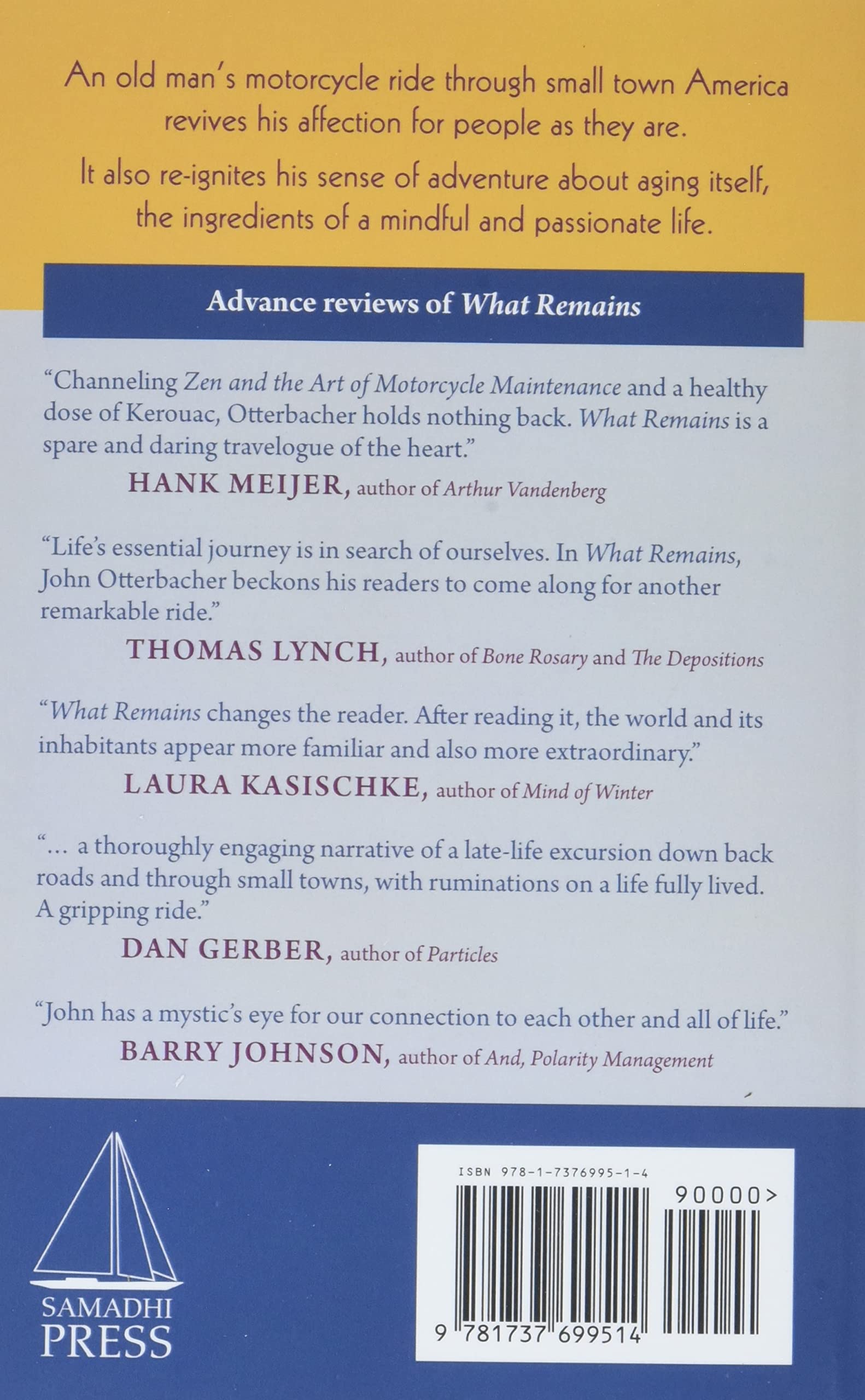 What Remains: A Memoir of an Old Man's Journey on the Road - Inspiring Travel Stories for Adventure Seekers & Life Reflection