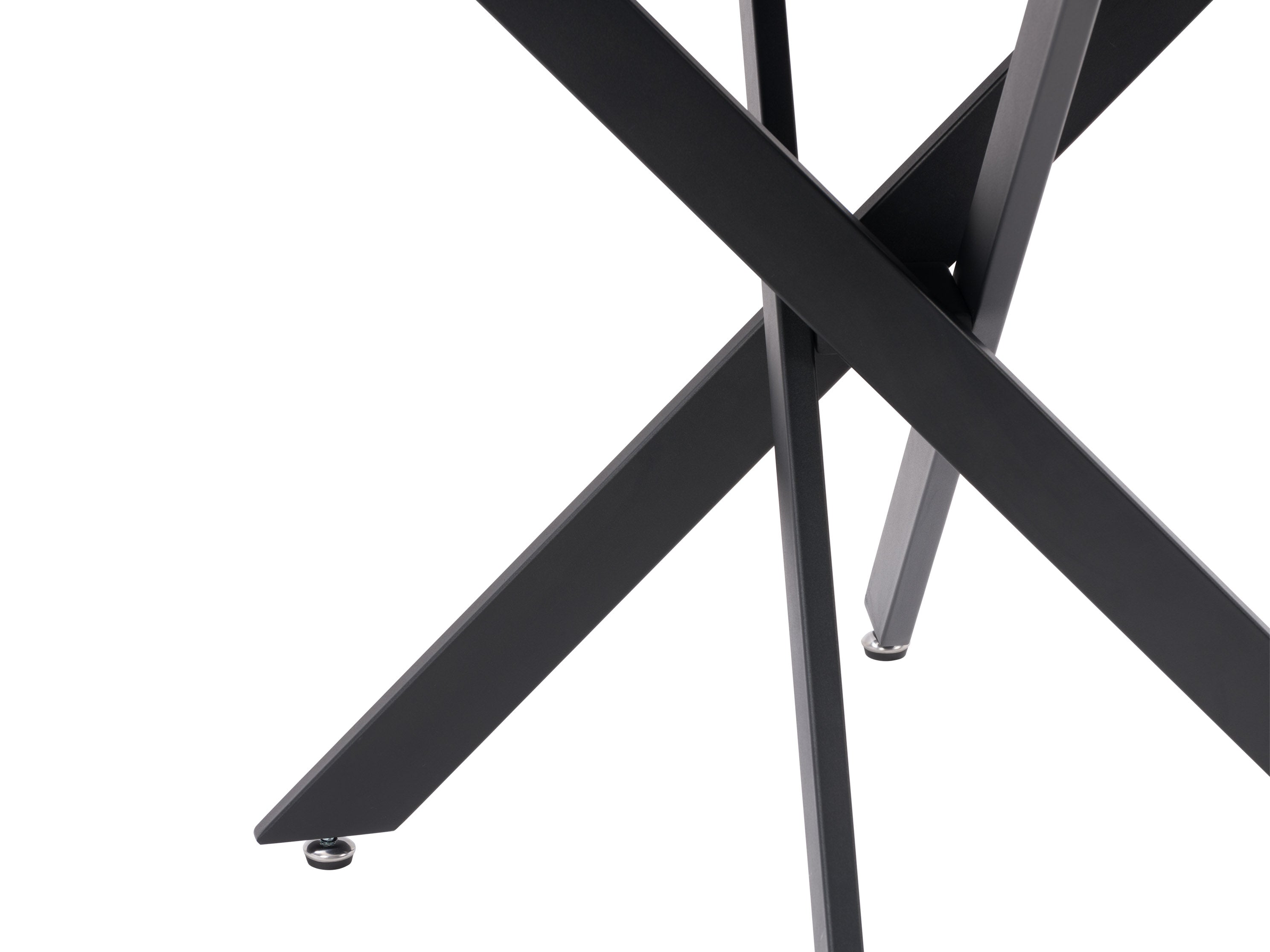 Modern Black Round Dining Table for 4 - Elegant Kitchen & Dining Room Furniture for Small Spaces | Perfect for Breakfast Nook, Apartment, or Cozy Family Meals