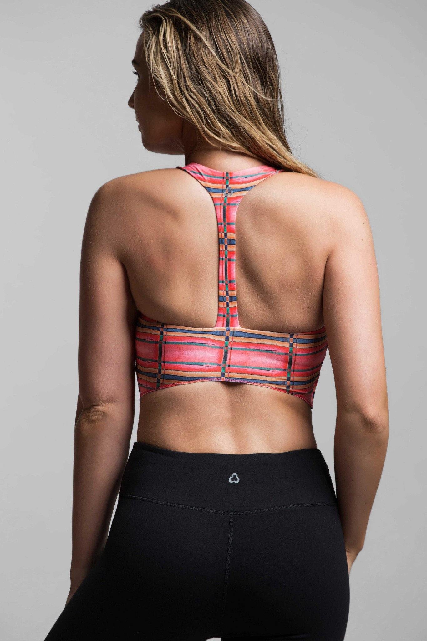 Laurel Light Impact Crop Bra - Women's Supportive Sports Bra for Yoga, Running & Gym Workouts - Breathable & Comfortable Activewear for High-Intensity Exercise