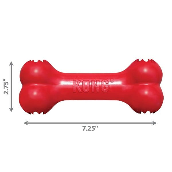 KONG Goodie Bone Dog Toy - Durable Chew Toy for Small & Medium Dogs - Interactive Treat Dispenser for Training & Playtime - Perfect for Indoor & Outdoor Use