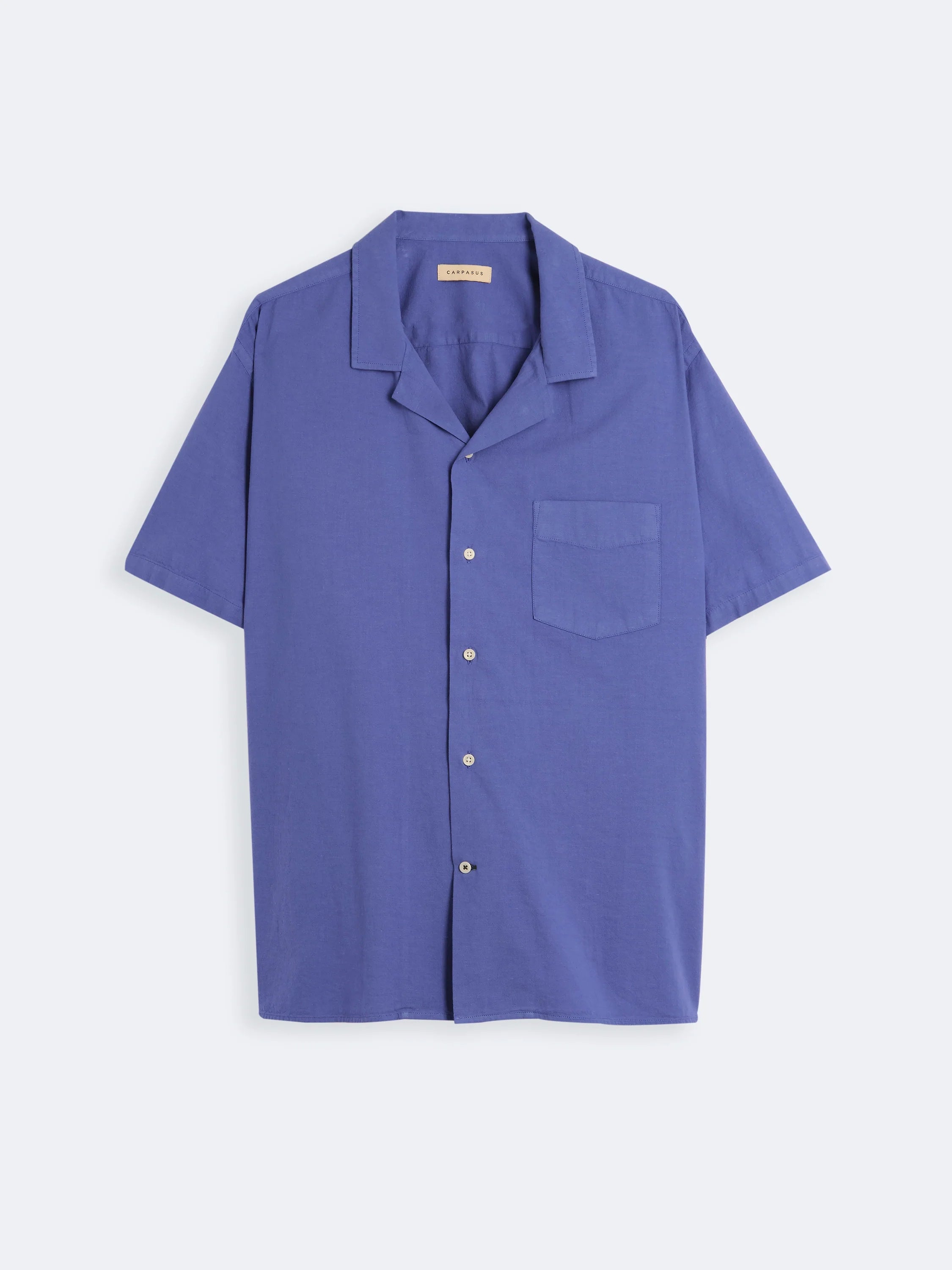 Prado Blue Short Sleeve Shirt for Men - Casual Summer T-Shirt | Perfect for Outdoor Activities, Beach Wear & Everyday Fashion