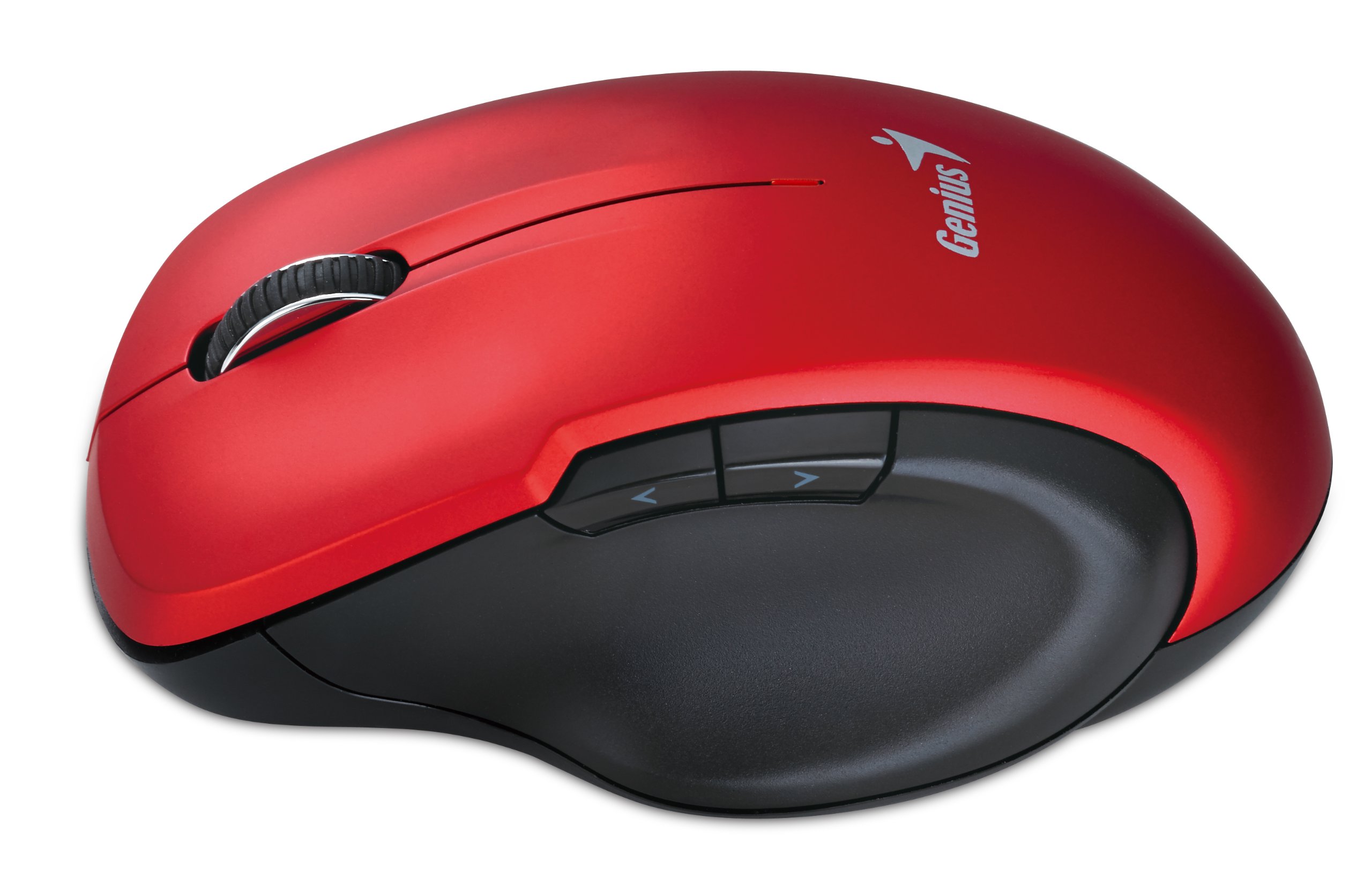 Genius DX-6810 Wired Optical Mouse - Red (31030110102) | Ergonomic Computer Mouse for PC, Laptop, Office & Gaming | Perfect for Work, Study & Home Use