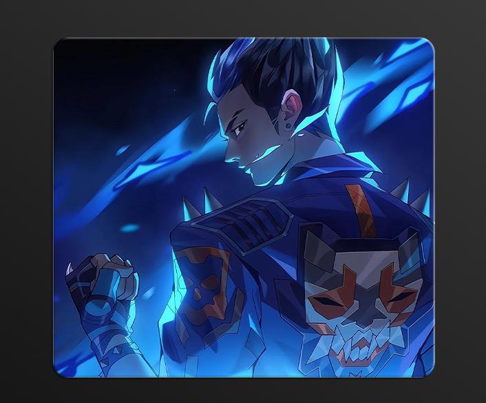 Premium Tempered Glass Mouse Pad - Large 13