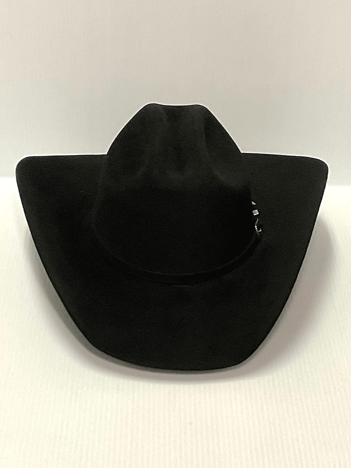 Justin JF0657DYLA Bent Rail Dylan 6X Fur Felt Cowboy Hat Black - Western Style Hat for Men, Country Music Festivals & Outdoor Rodeo Events
