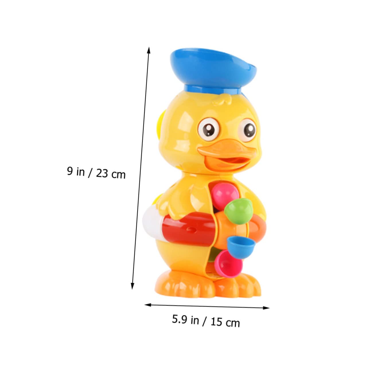 FAVOMOTO 3 Sets Duck Bath Toys for Babies - Rotating Sprinkler Tub Toys for 1-3 Year Olds, Fun Bath Time Water Play for Toddlers & Kids, Perfect for Bathtub, Pool and Outdoor Water Activities