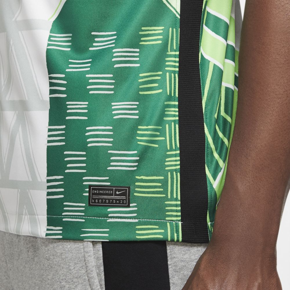 Nike Nigeria 2020 Stadium Home Men's Soccer Jersey - Authentic Football Shirt for Fans & Players - Perfect for Matchdays, Training & Casual Wear