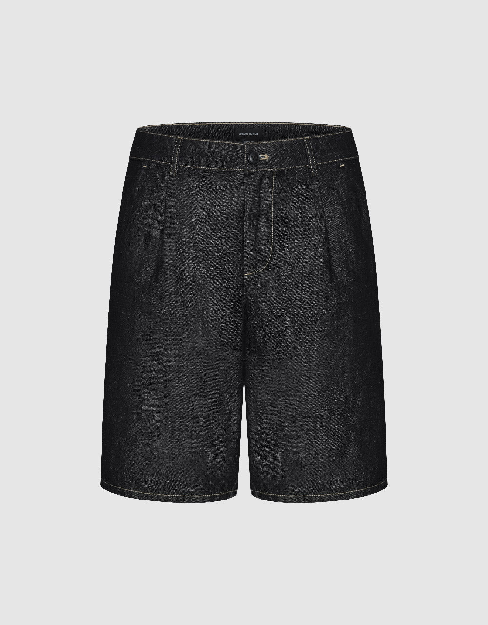 Stylish Women's High Waist Drawstring Denim Shorts - Comfortable Stretch Jeans for Summer, Beach, and Casual Outings