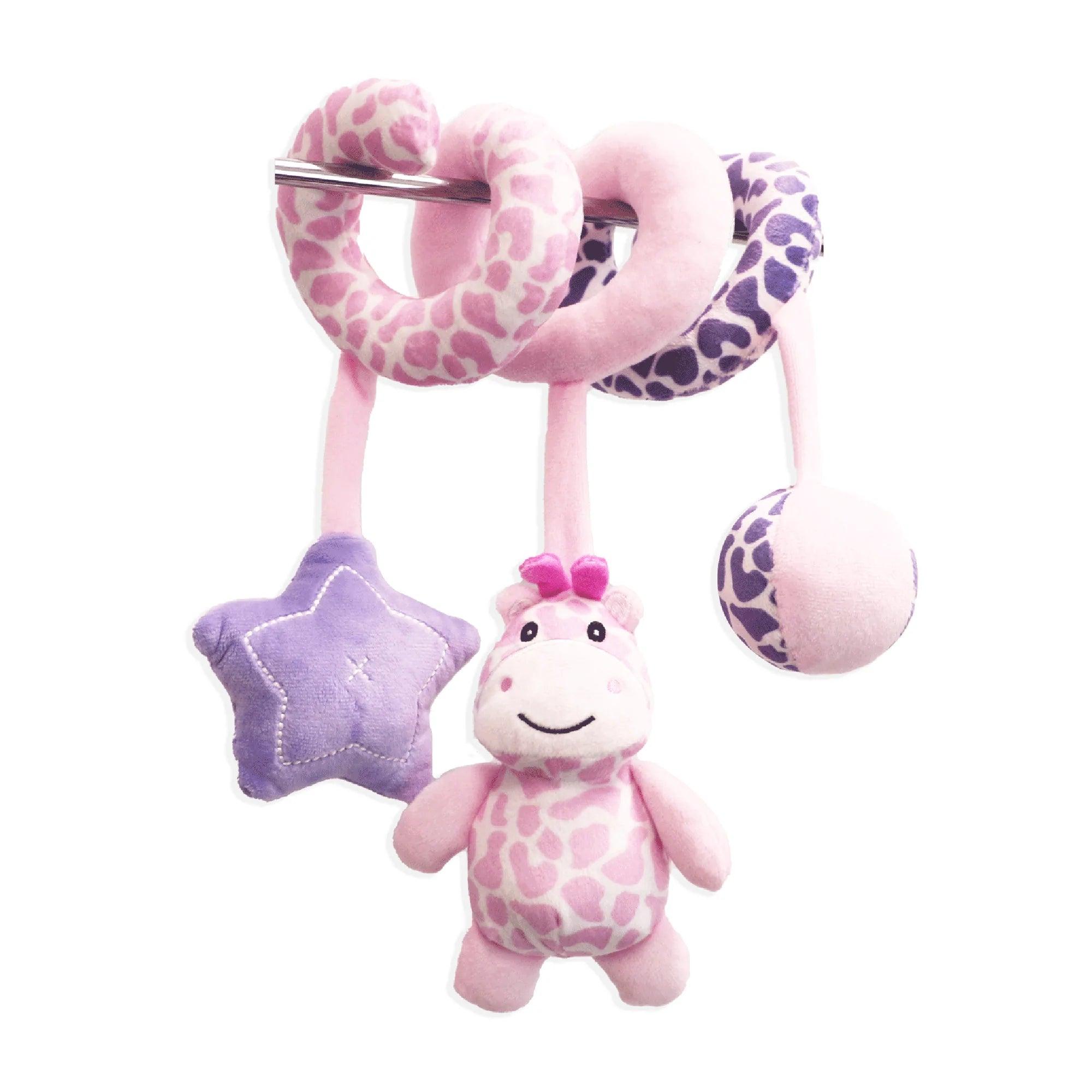 Baby Spiral Activity Toy - Colorful Sensory Learning Toy for Infants & Toddlers - Perfect for Playtime, Teething, and Early Development