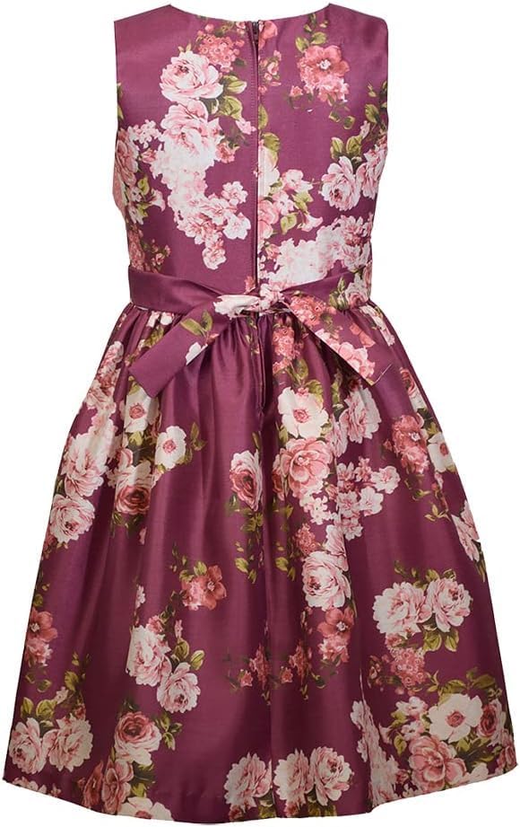 Bonnie Jean Girls Thanksgiving Dress with Cardigan - Cute Holiday Outfit for Family Gatherings & Fall Photoshoots