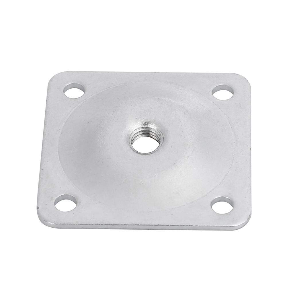 10 Pack Cabinet Hinges - Heavy Duty Furniture Hardware with Mounting Plates for Table Legs, Sofa Feet & Furniture Fittings (2024 New Version) - Perfect for DIY Furniture Repair, Cabinet Installation & Home Improvement Projects