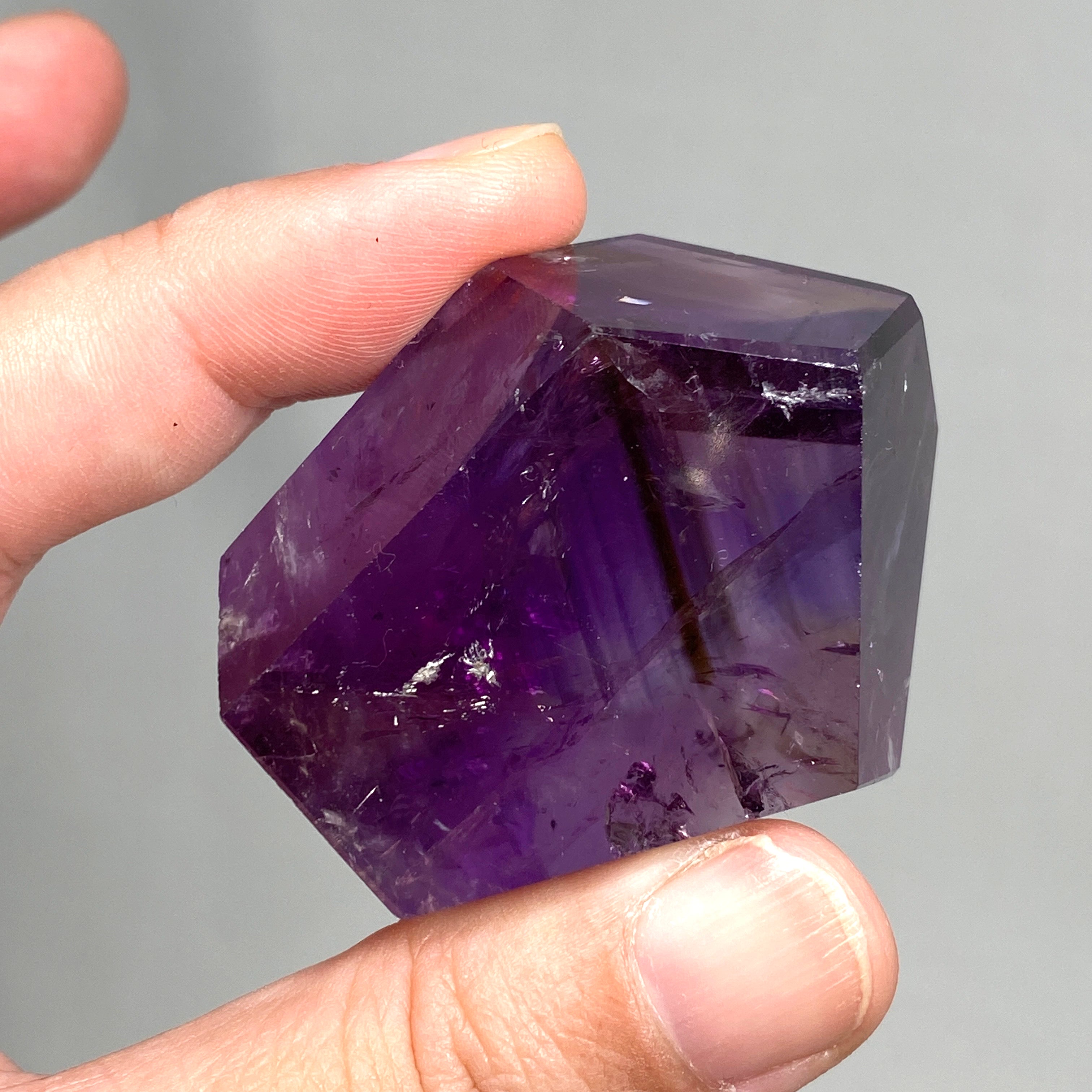 Natural Ametrine Polished Freeform Gemstone AMTF 01 - Unique Healing Crystal for Jewelry Making, Meditation & Energy Work