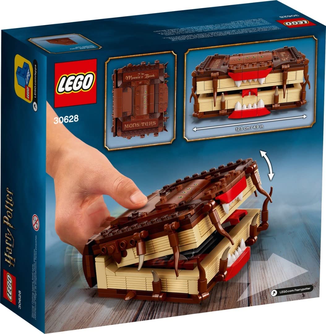 LEGO Harry Potter The Monster Book of Monsters 30628 Building Blocks Set - Official Hogwarts Collectible for Kids & Adults - Perfect for Harry Potter Fans, Classroom Rewards & Birthday Gifts